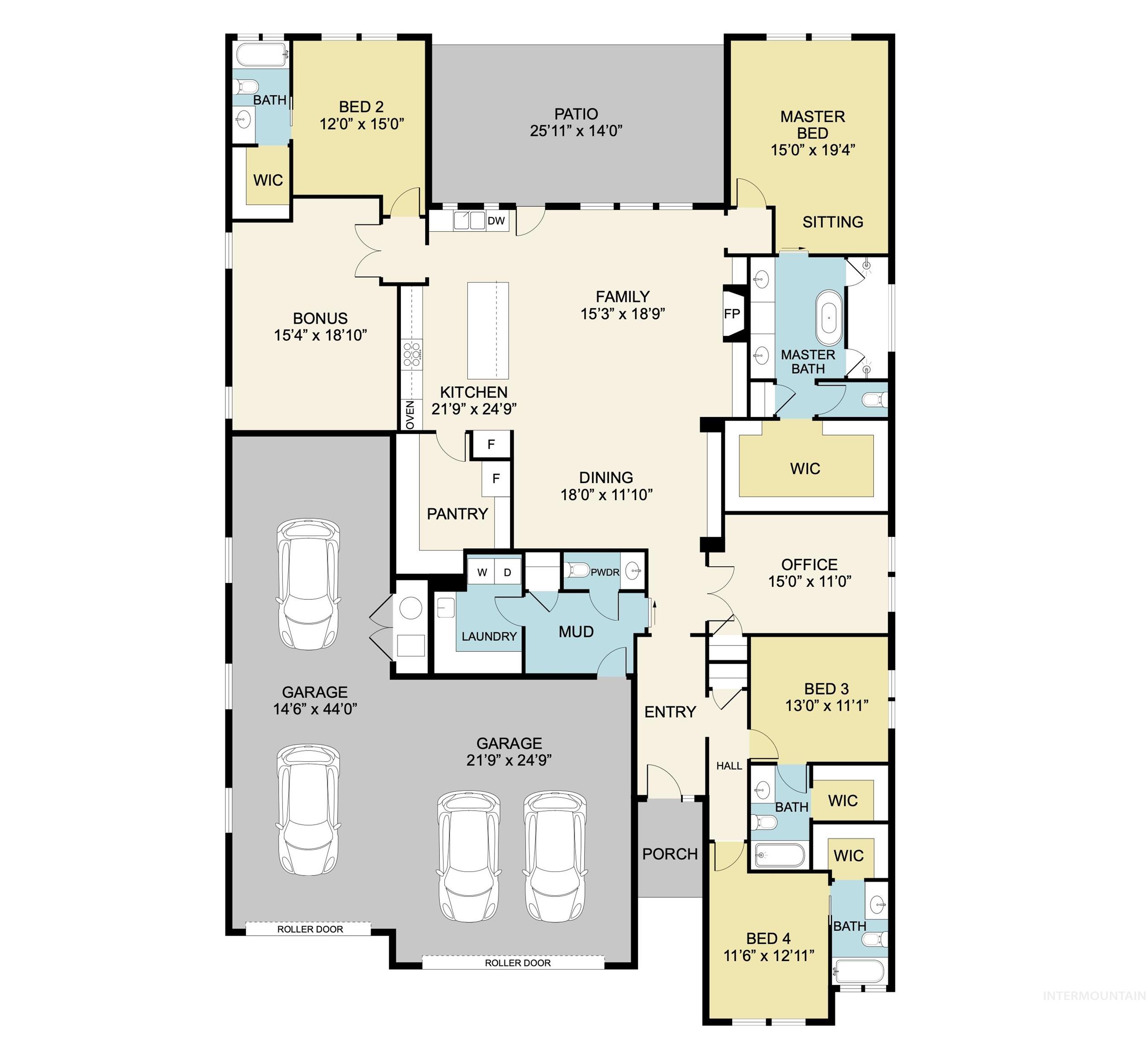 6380 W Evita St., Eagle, Idaho 83616, 4 Bedrooms, 4.5 Bathrooms, Residential For Sale, Price $1,199,000, 98981435