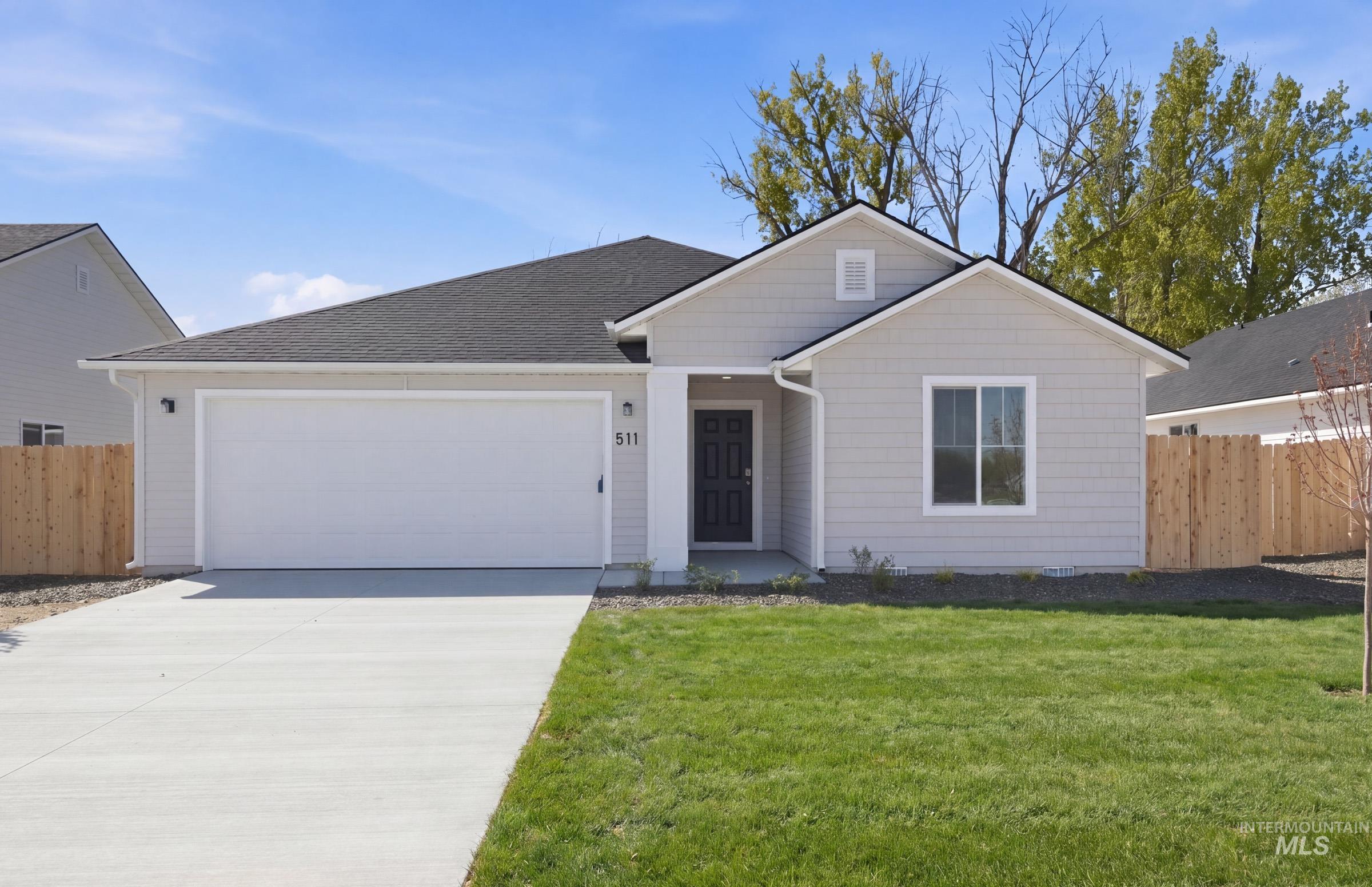 511 Pine St, New Plymouth, Idaho 83655, 3 Bedrooms, 2 Bathrooms, Residential For Sale, Price $403,990, 98981567