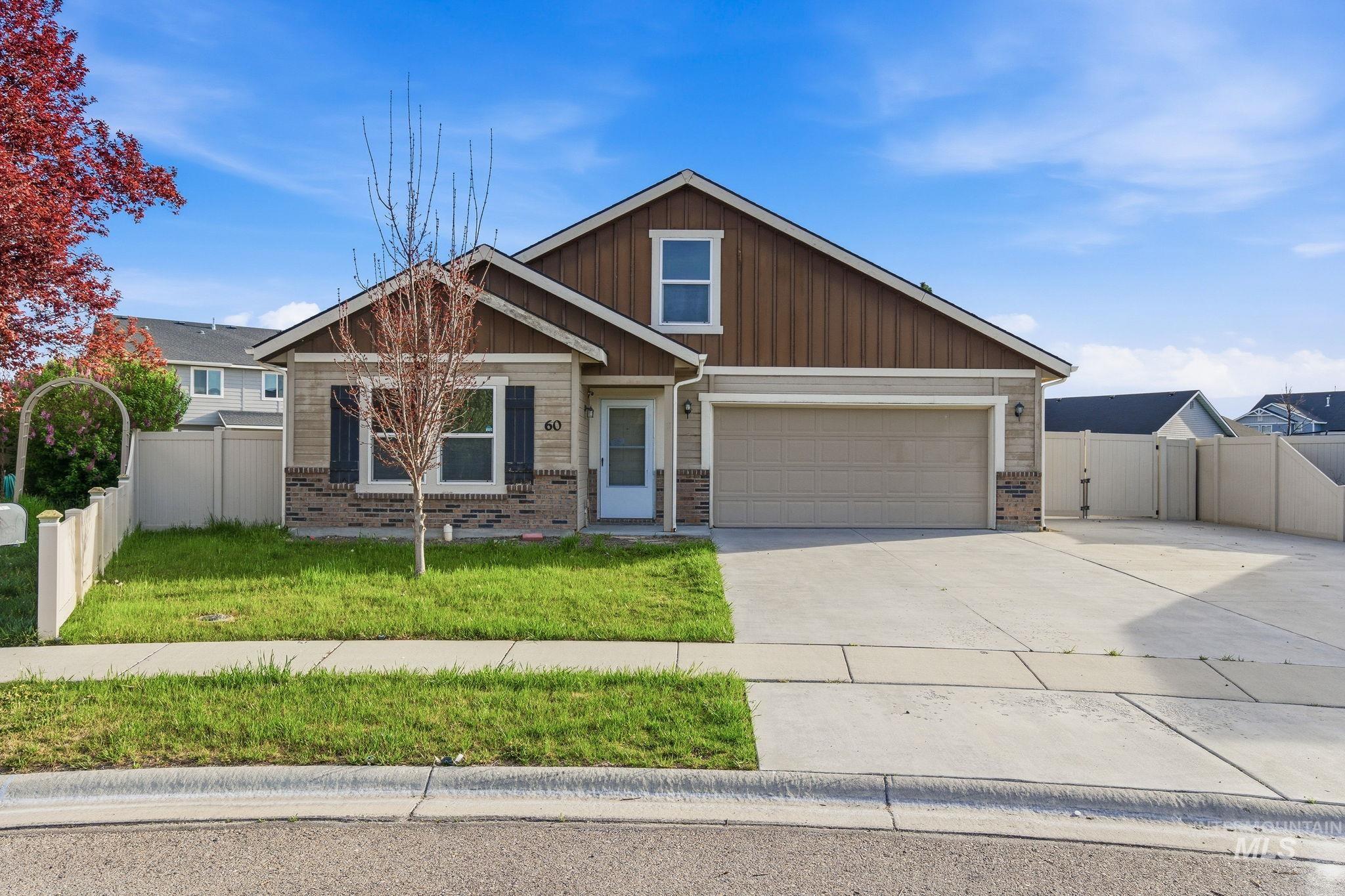 60 N Luke Loop, Nampa, Idaho 83651, 4 Bedrooms, 2 Bathrooms, Residential For Sale, Price $510,000, 98981578