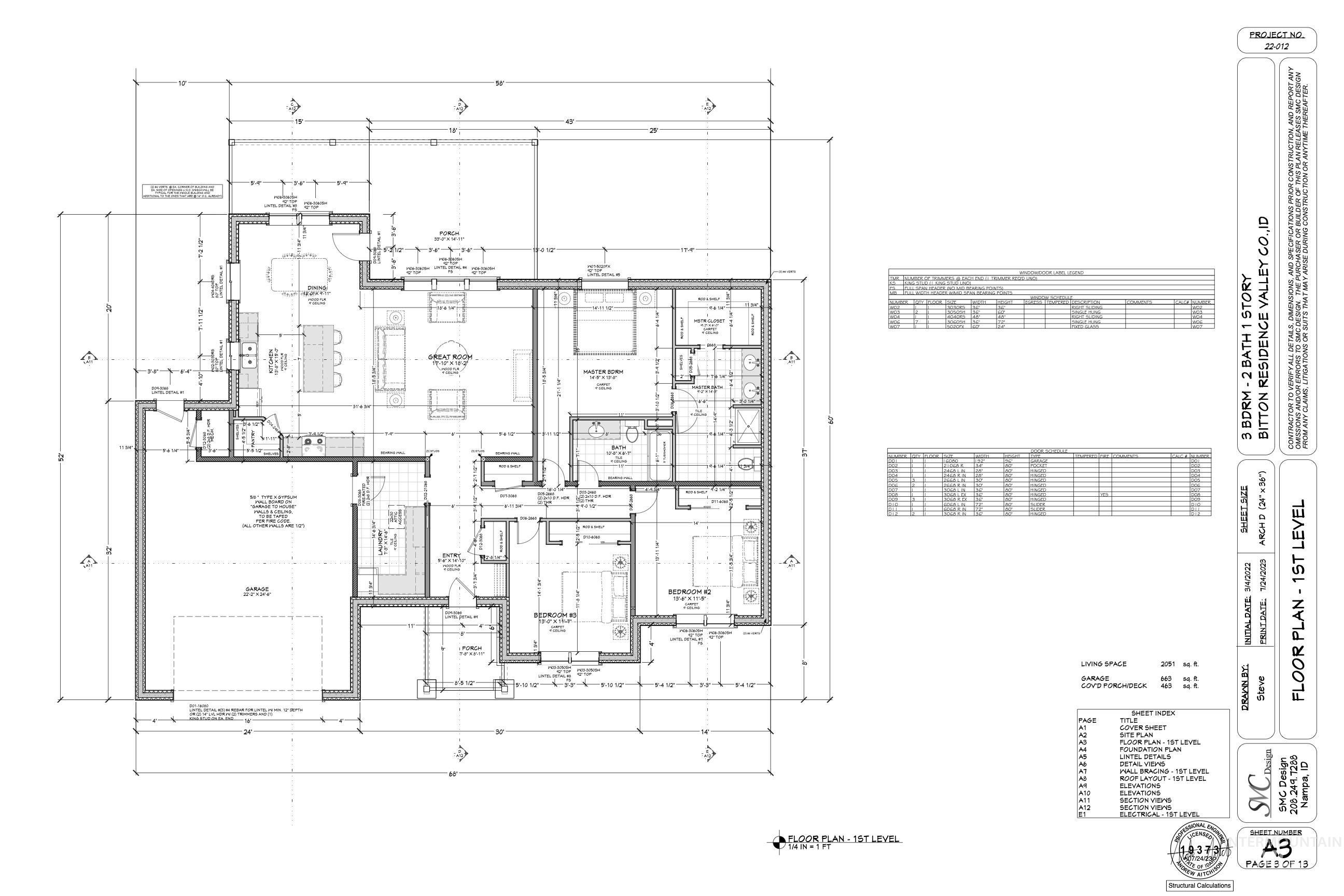 14072 Mulberry Street, McCall, Idaho 83638, 3 Bedrooms, 2 Bathrooms, Residential For Sale, Price $979,000,MLS 98981825