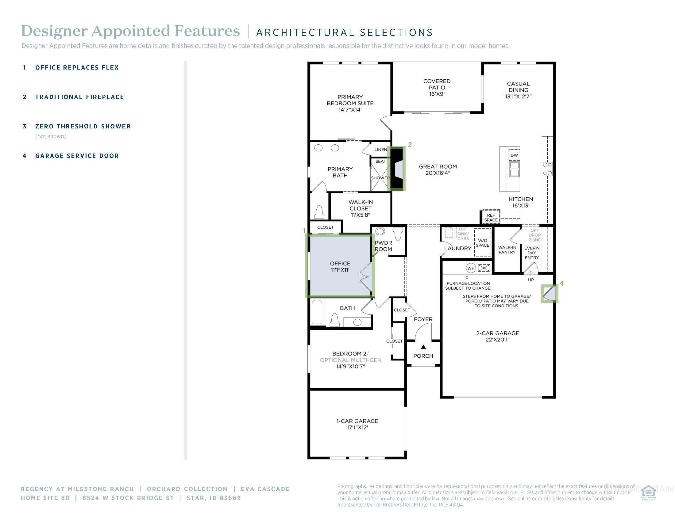 8524 W Stock Bridge St, Star, Idaho 83669, 2 Bedrooms, 2.5 Bathrooms, Residential For Sale, Price $679,000, 98981832