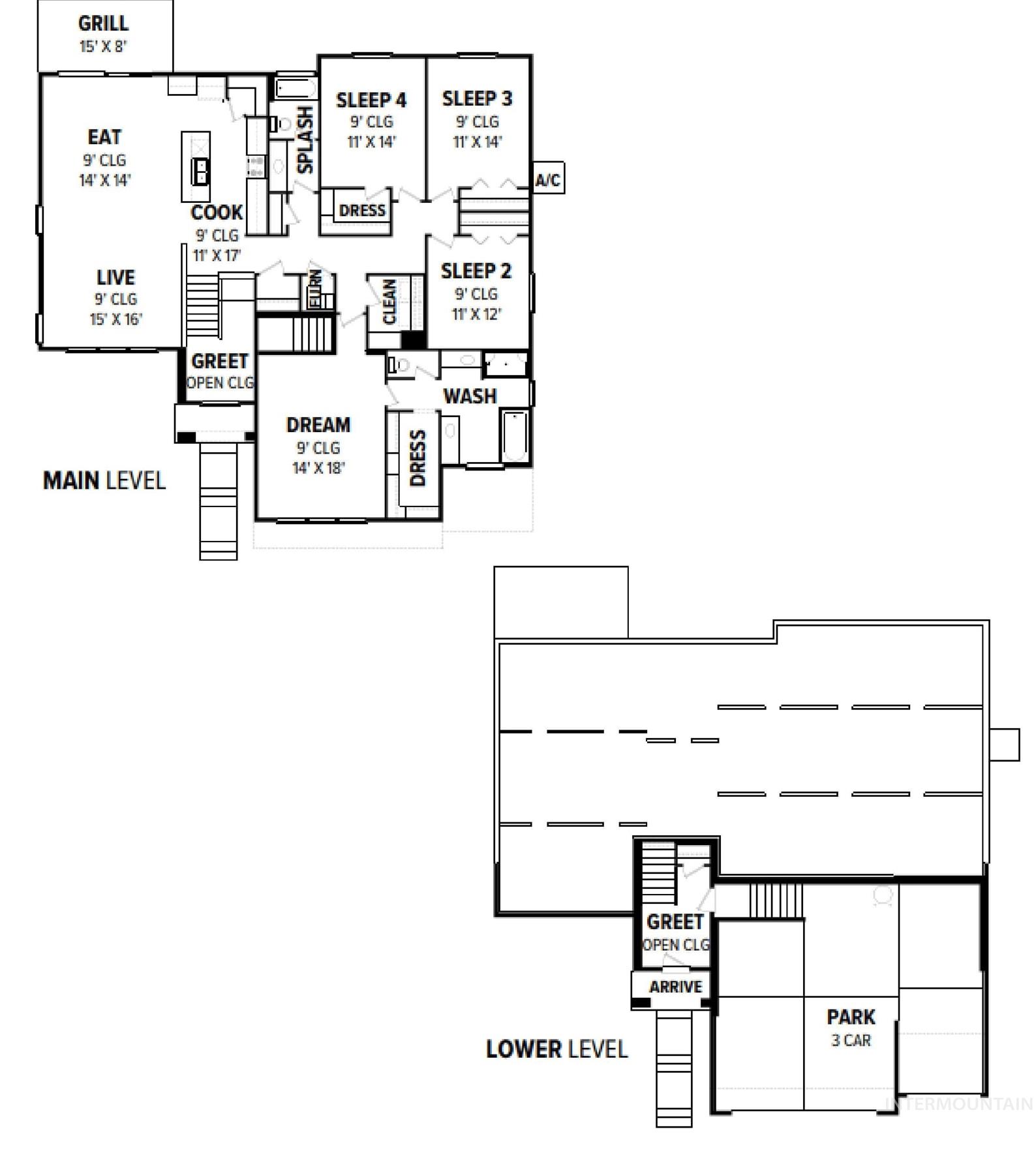 11776 W Snow Flower Dr, Star, Idaho 83669, 4 Bedrooms, 2 Bathrooms, Residential For Sale, Price $629,990, 98981853