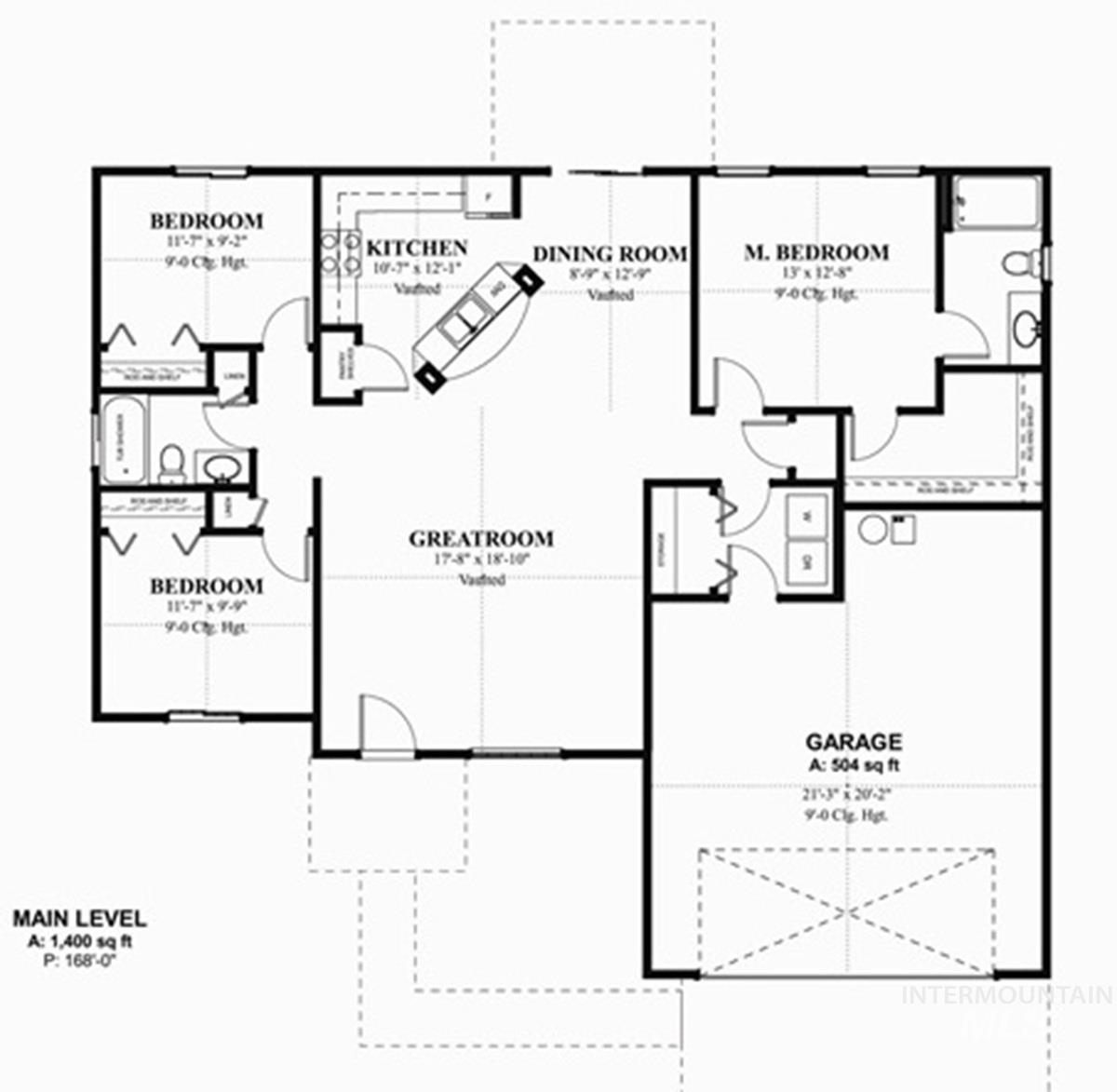 2600 N Cinnamon Pl, Meridian, Idaho 83646, 3 Bedrooms, 2 Bathrooms, Residential For Sale, Price $459,900, 98981904