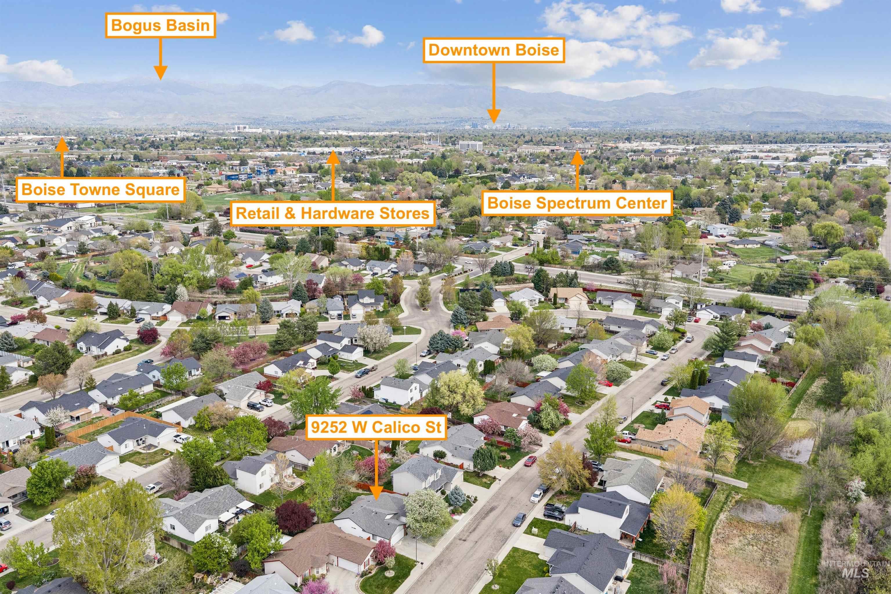 9252 W Calico Street, Boise, Idaho 83709, 3 Bedrooms, 2 Bathrooms, Residential For Sale, Price $450,000, 98982032