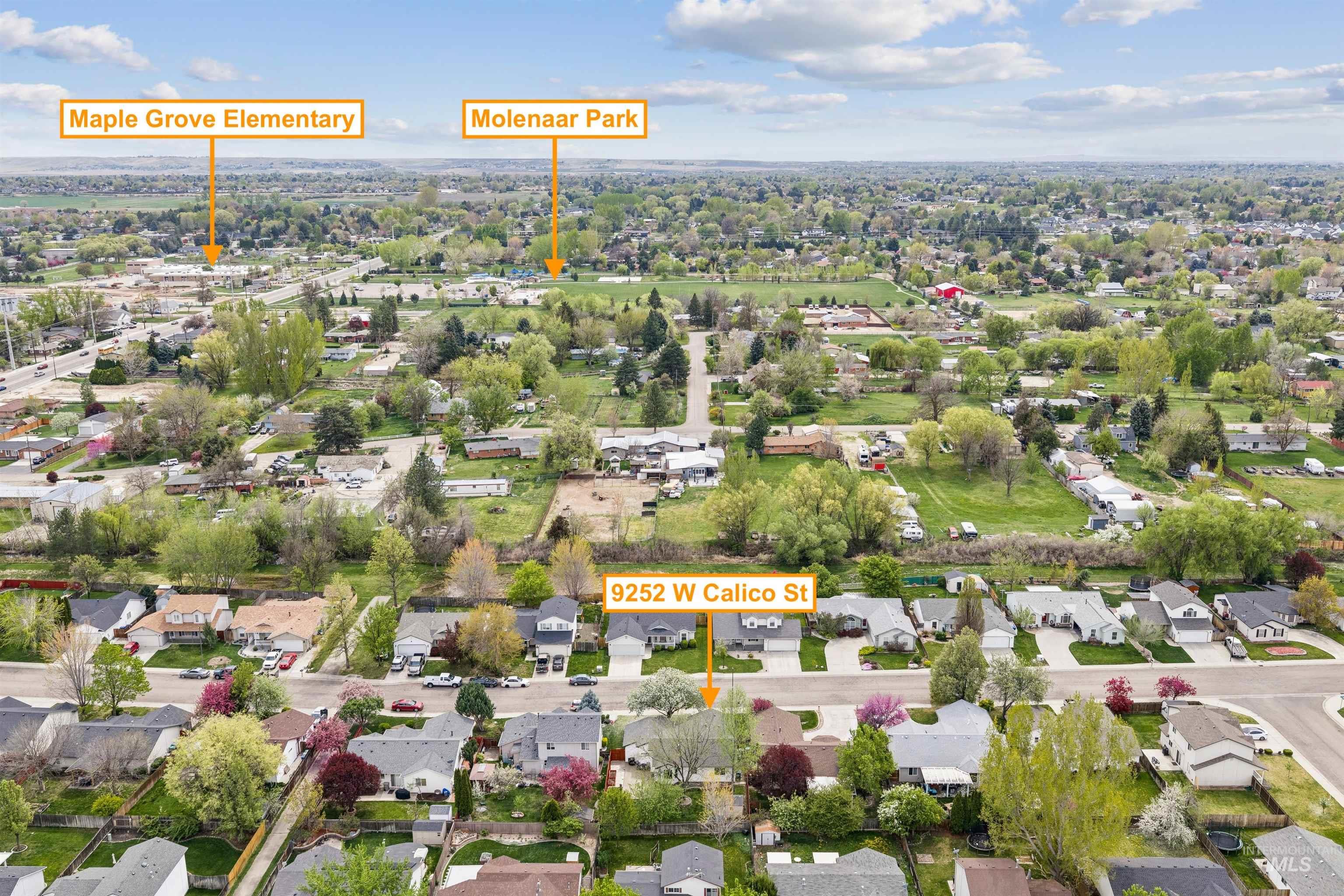 9252 W Calico Street, Boise, Idaho 83709, 3 Bedrooms, 2 Bathrooms, Residential For Sale, Price $450,000, 98982032