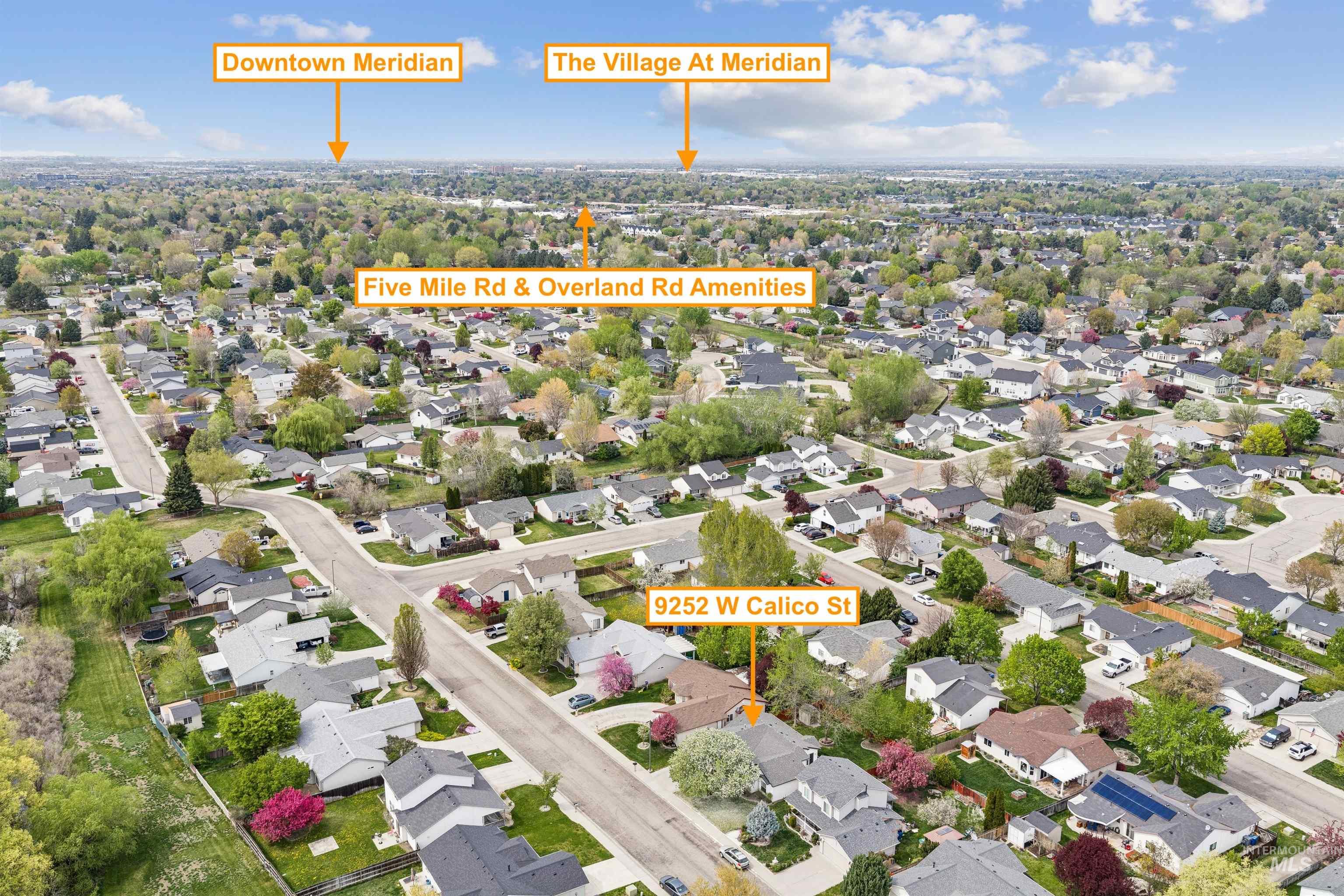 9252 W Calico Street, Boise, Idaho 83709, 3 Bedrooms, 2 Bathrooms, Residential For Sale, Price $450,000, 98982032