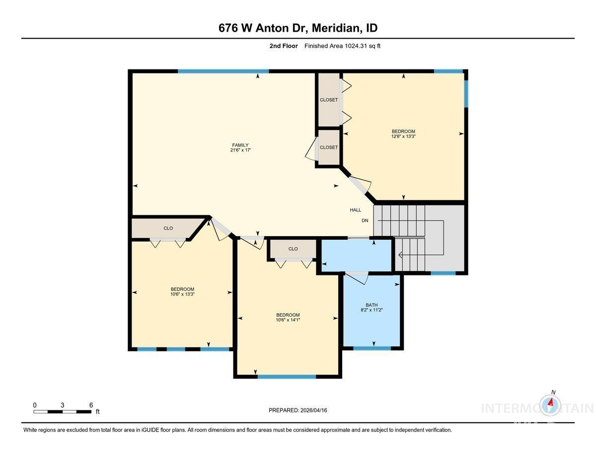 676 W Anton Dr, Meridian, Idaho 83646, 4 Bedrooms, 2.5 Bathrooms, Residential For Sale, Price $620,000, 98982118
