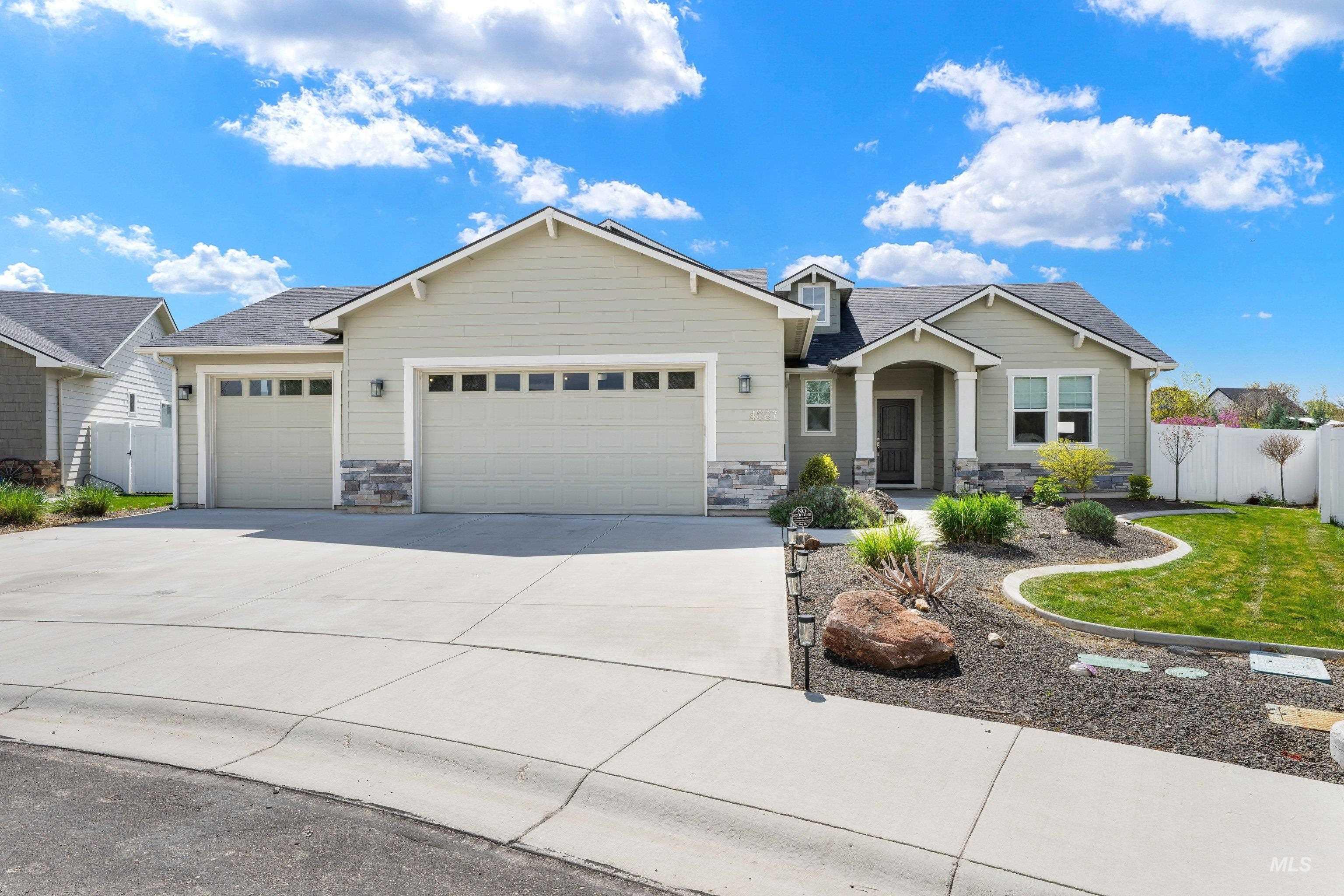 4067 Whistling Heights Way, Nampa, Idaho 83687, 4 Bedrooms, 3 Bathrooms, Residential For Sale, Price $610,000, 98982255