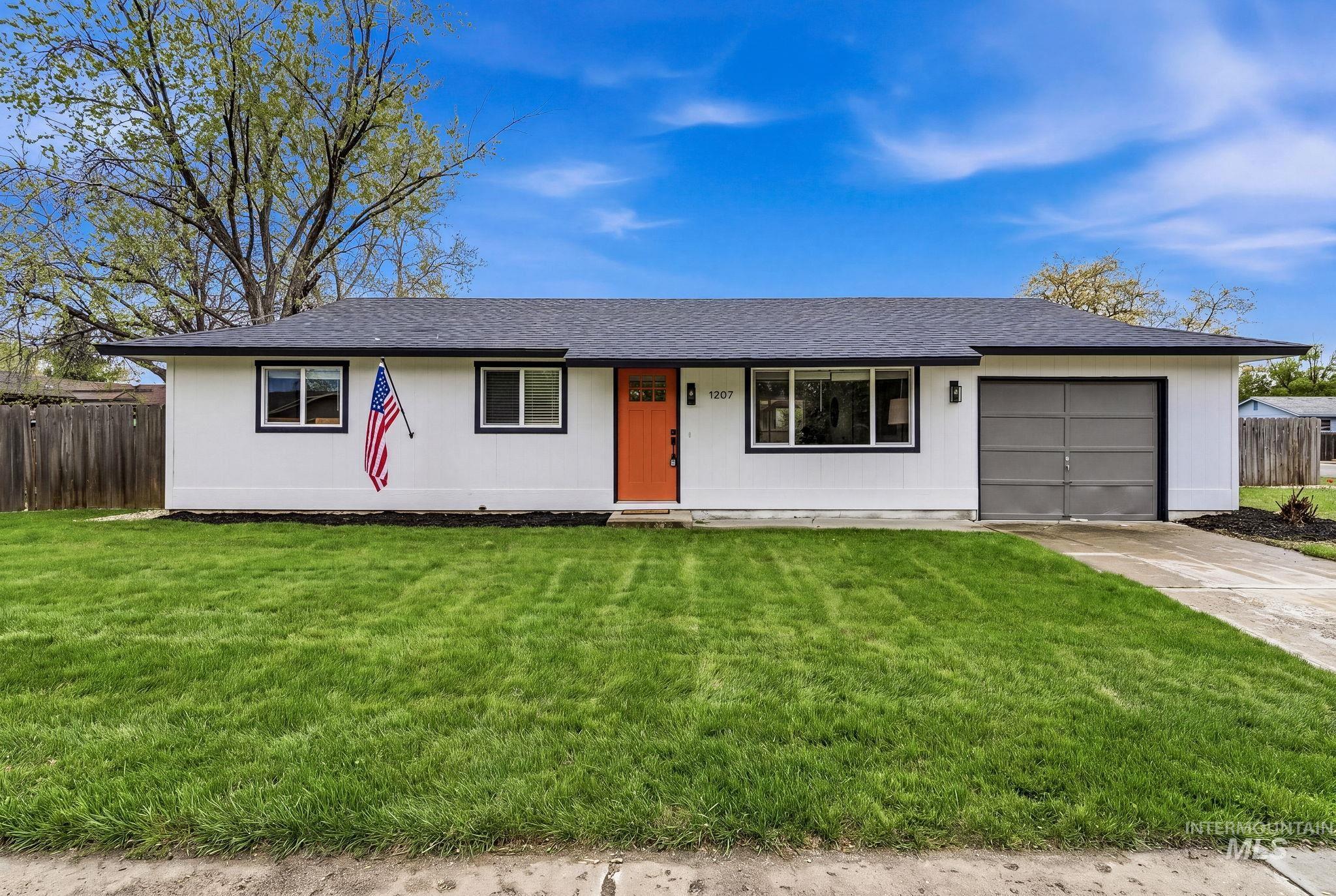 1207 W Chateau Ave, Meridian, Idaho 83646, 3 Bedrooms, 1 Bathroom, Residential For Sale, Price $375,000, 98982337