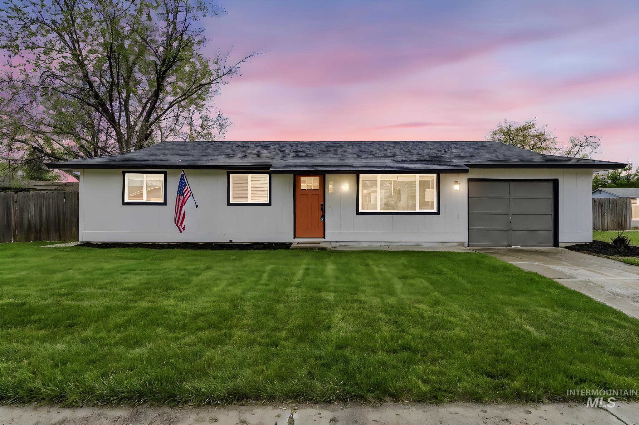 1207 W Chateau Ave, Meridian, Idaho 83646, 3 Bedrooms, 1 Bathroom, Residential For Sale, Price $375,000, 98982337