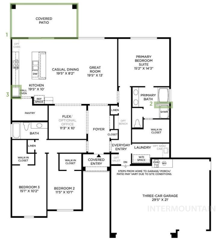 12602 S Teano Ave., Nampa, Idaho 83686, 3 Bedrooms, 2 Bathrooms, Residential For Sale, Price $535,000, 98982342