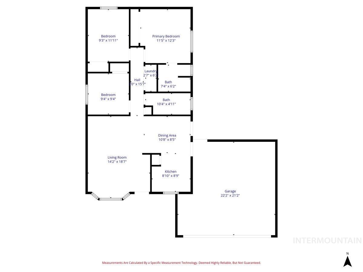 3308 Robinhood Loop, Nampa, Idaho 83687, 3 Bedrooms, 2 Bathrooms, Residential For Sale, Price $350,000, 98982400