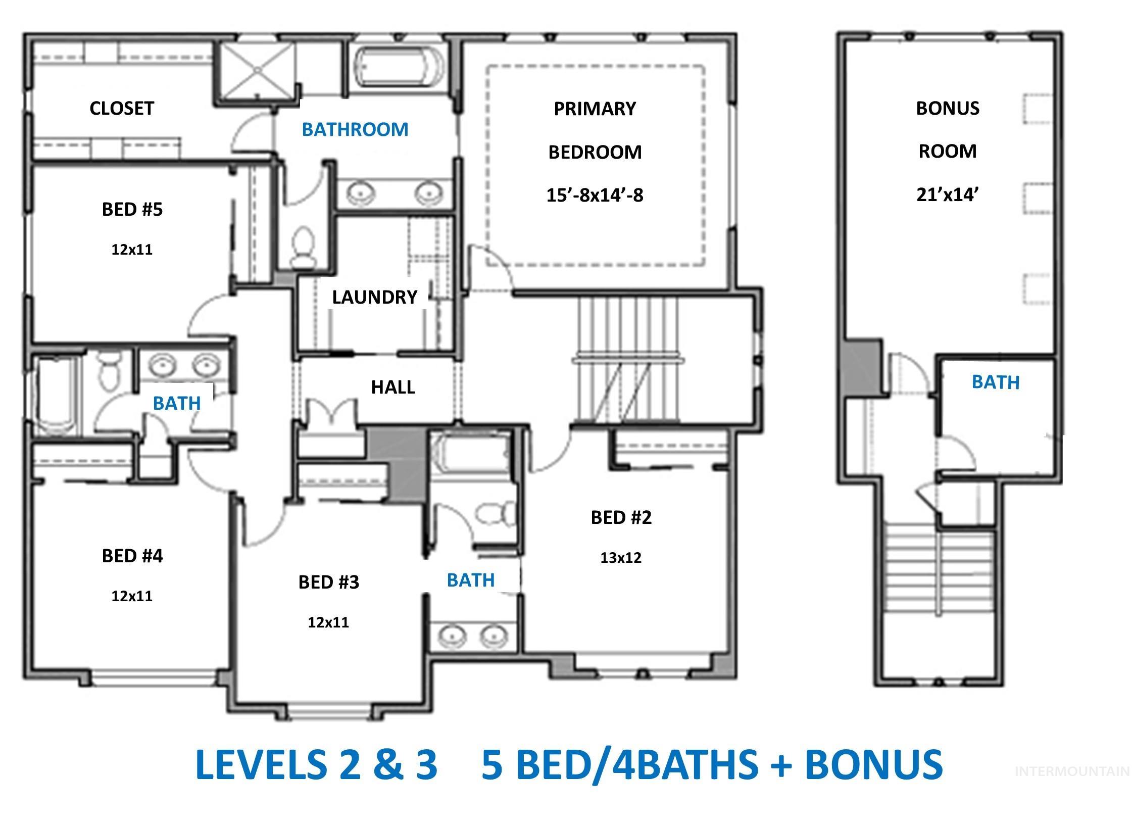 5756 N Vicenza Ave, Meridian, Idaho 83646, 5 Bedrooms, 4.5 Bathrooms, Residential For Sale, Price $974,990, 98982423