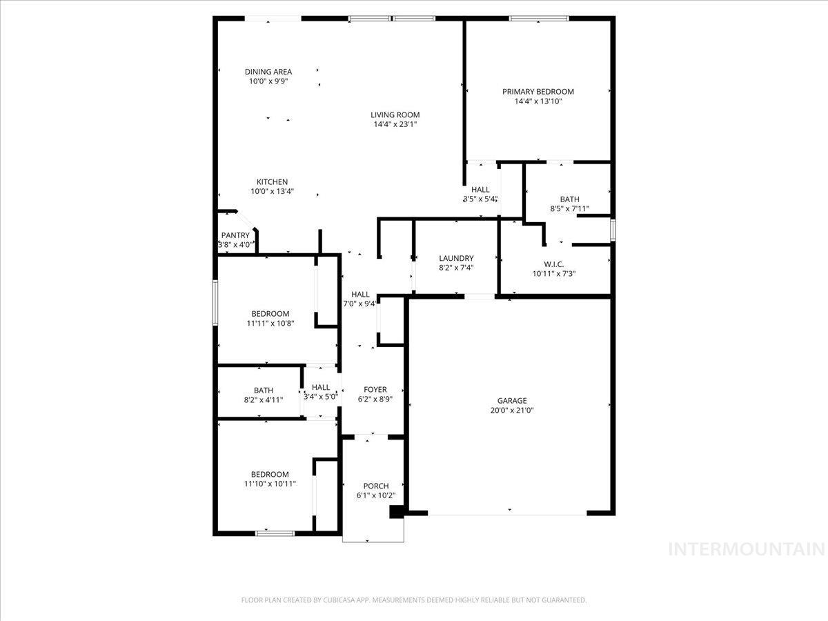 19786 Kennebec Way, Caldwell, Idaho 83605, 3 Bedrooms, 2 Bathrooms, Residential For Sale, Price $389,000, 98982483