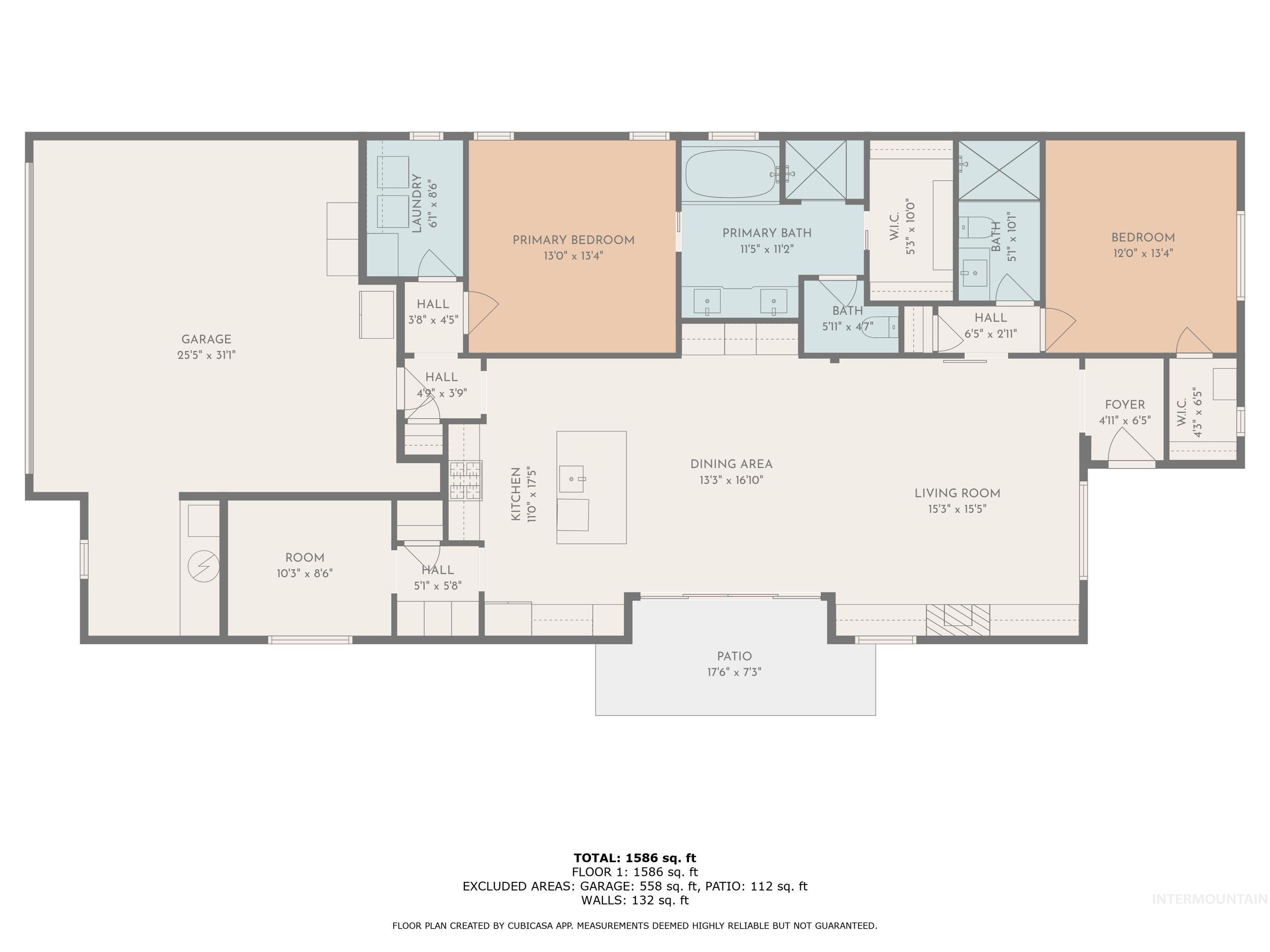 6235 N Bernacchi Lane, Meridian, Idaho 83646, 2 Bedrooms, 2 Bathrooms, Residential For Sale, Price $575,000, 98982612