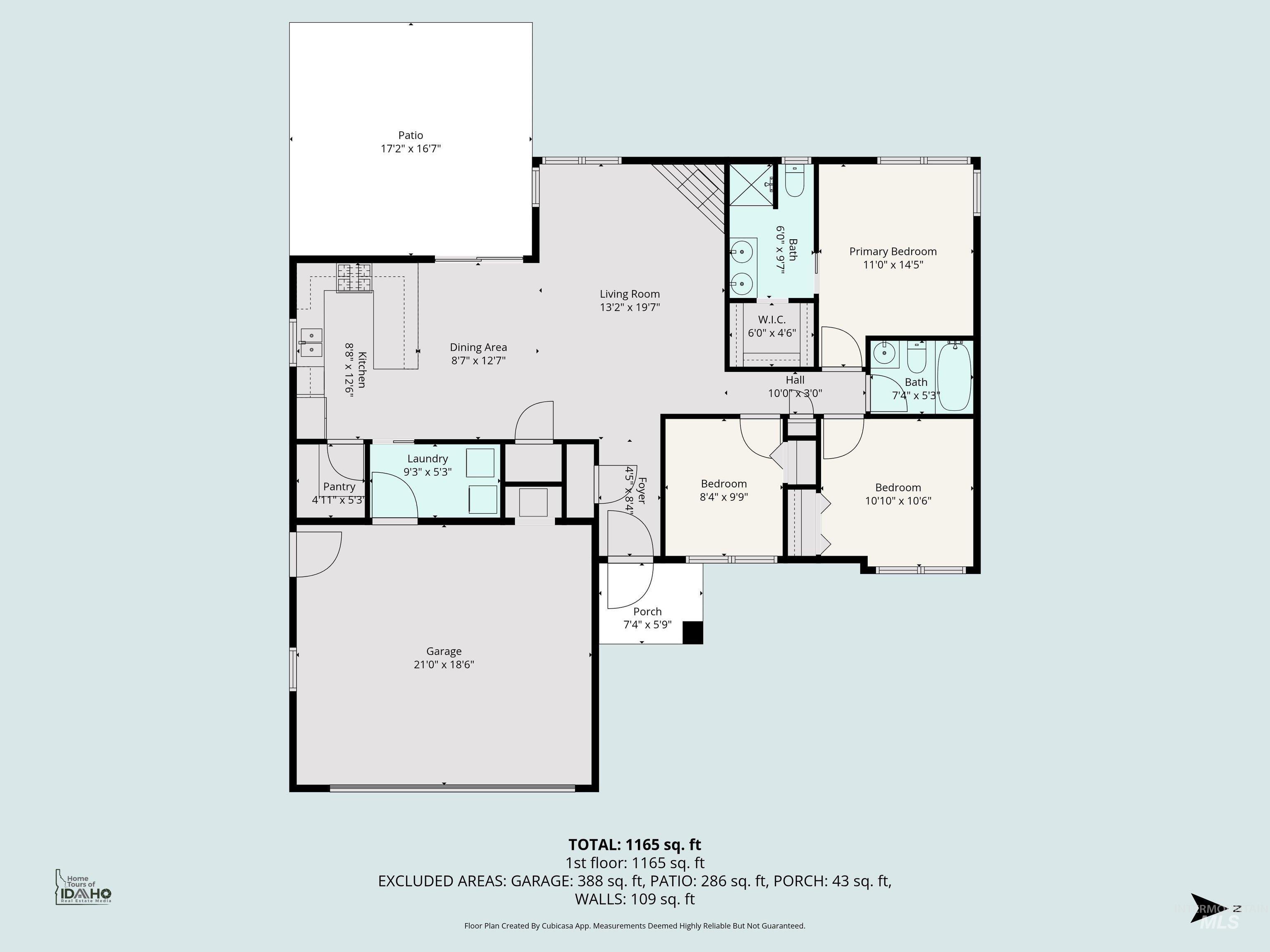 4861 S Ambush Avenue, Boise, Idaho 83709, 3 Bedrooms, 2 Bathrooms, Residential For Sale, Price $399,900, 98982670