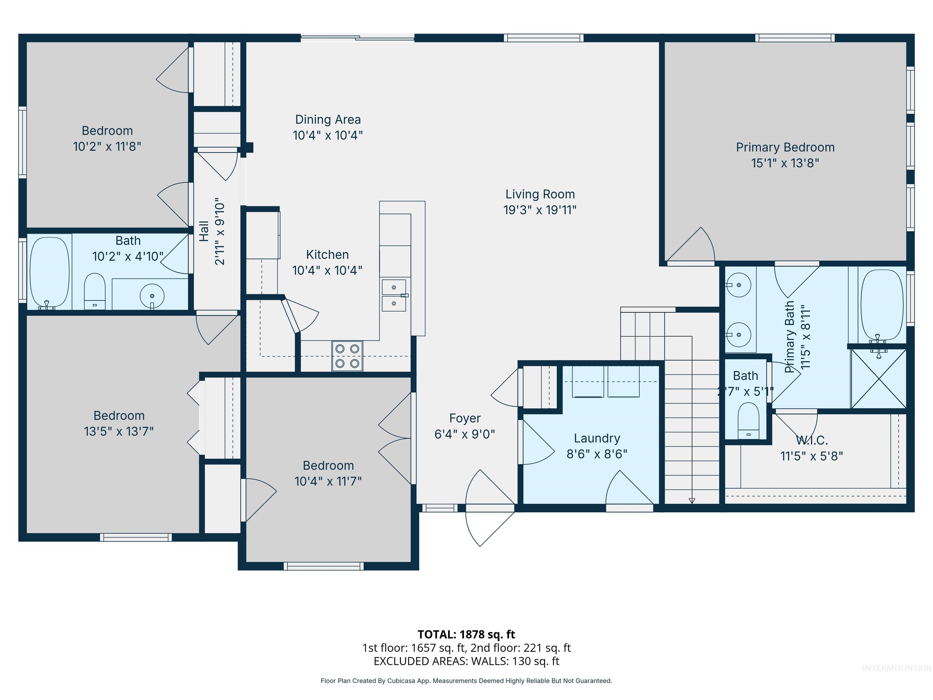 1875 N Rosedust Dr, Kuna, Idaho 83634-0000, 4 Bedrooms, 2 Bathrooms, Residential For Sale, Price $470,000, 98982687