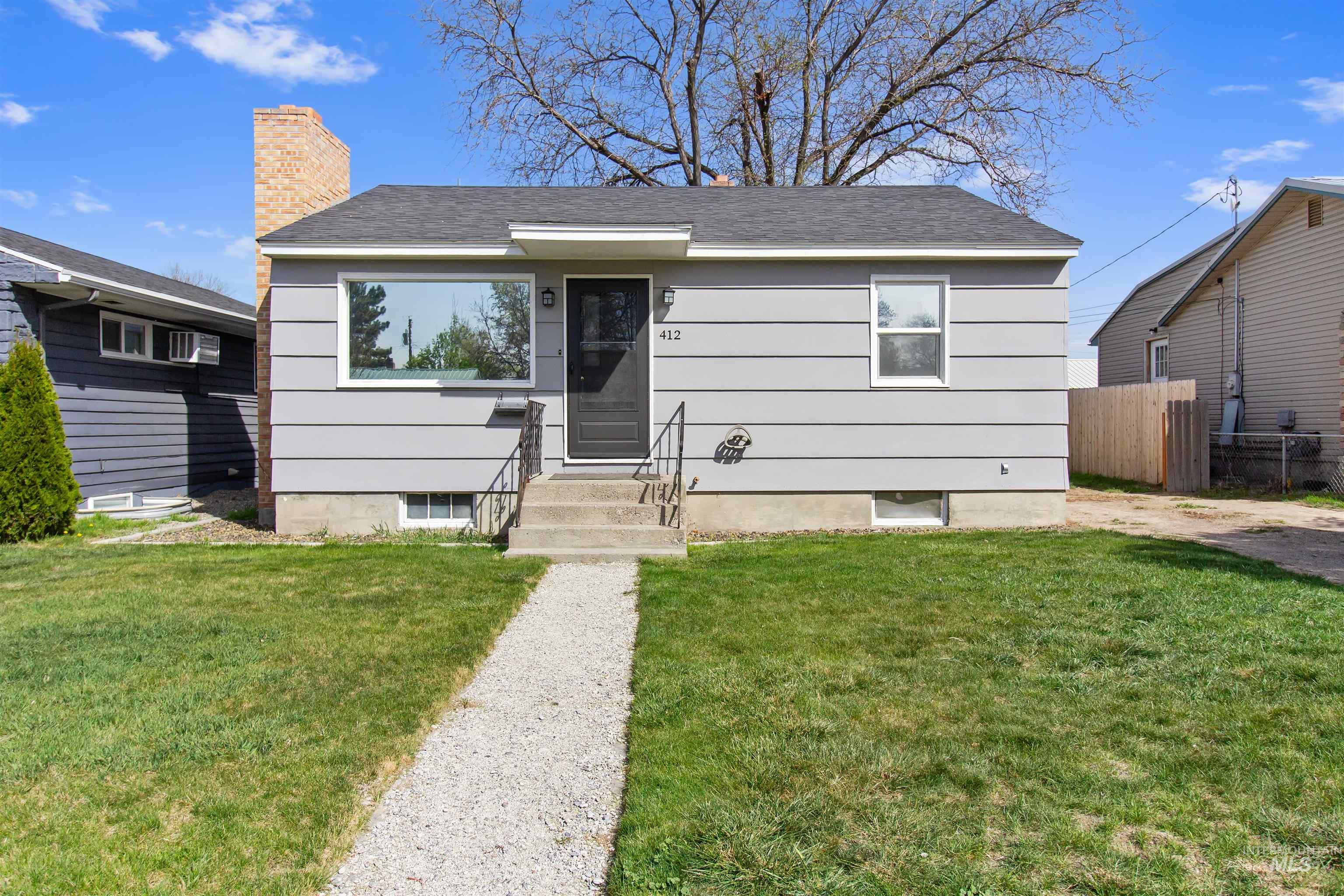 412 Madison St, Twin Falls, Idaho 83301, 4 Bedrooms, 1 Bathroom, Residential For Sale, Price $290,000, 98982689