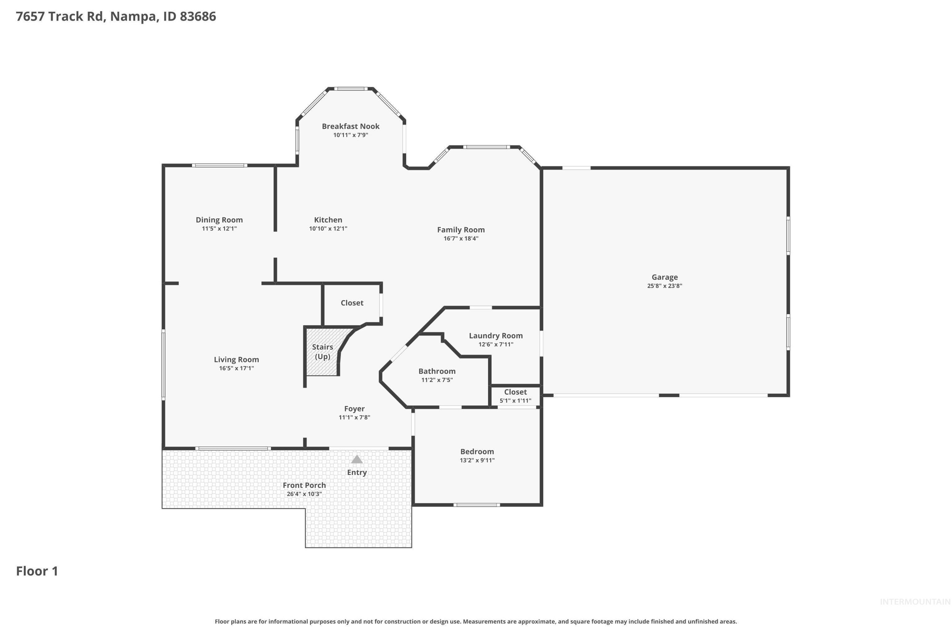 7657 Track Rd, Nampa, Idaho 83686, 4 Bedrooms, 3 Bathrooms, Residential For Sale, Price $985,000, 98982712
