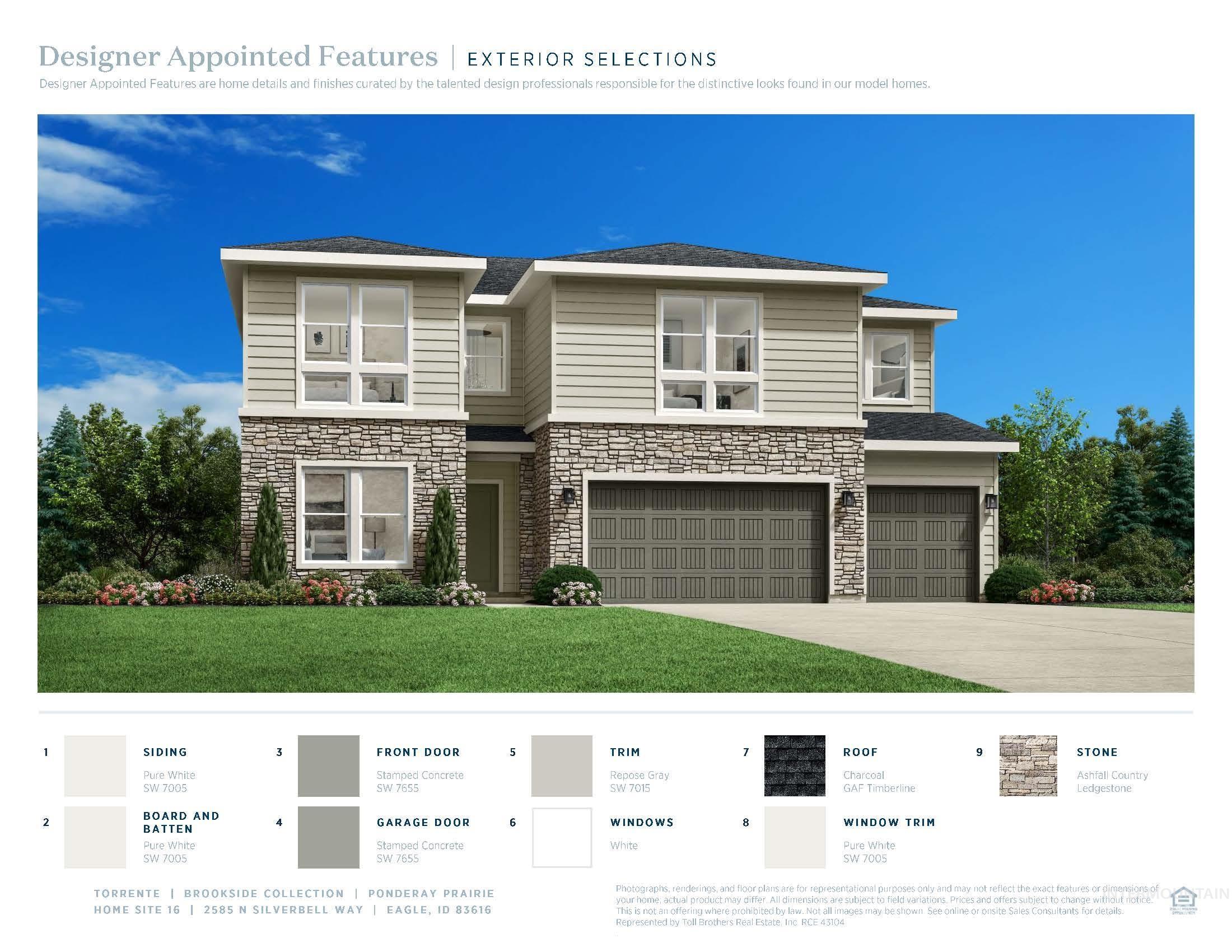 2585 N Silverbell Way, Eagle, Idaho 83616, 5 Bedrooms, 4.5 Bathrooms, Residential For Sale, Price $950,000, 98982714