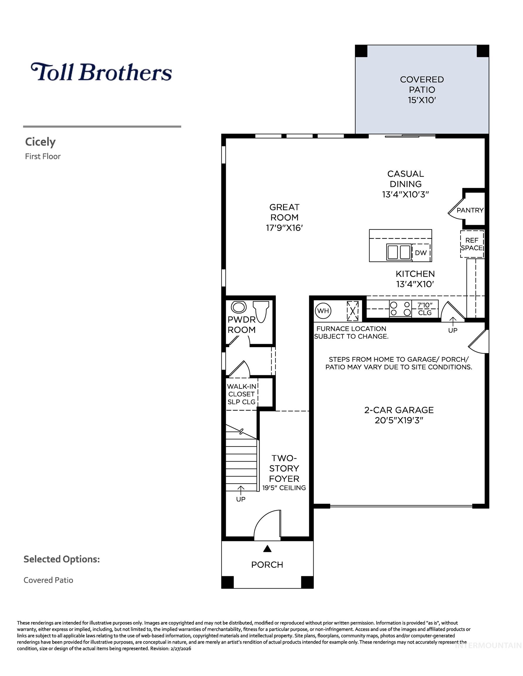 10616 W Bravery St, Kuna, Idaho 83634, 3 Bedrooms, 2.5 Bathrooms, Residential For Sale, Price $450,000, 98982763