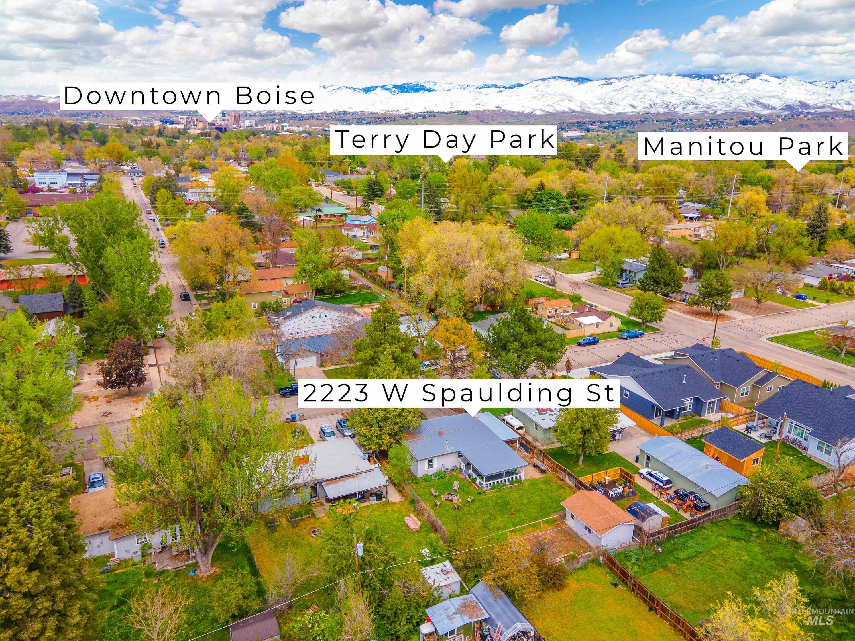 2223 W Spaulding St, Boise, Idaho 83705, 4 Bedrooms, 2 Bathrooms, Residential For Sale, Price $525,000, 98982776