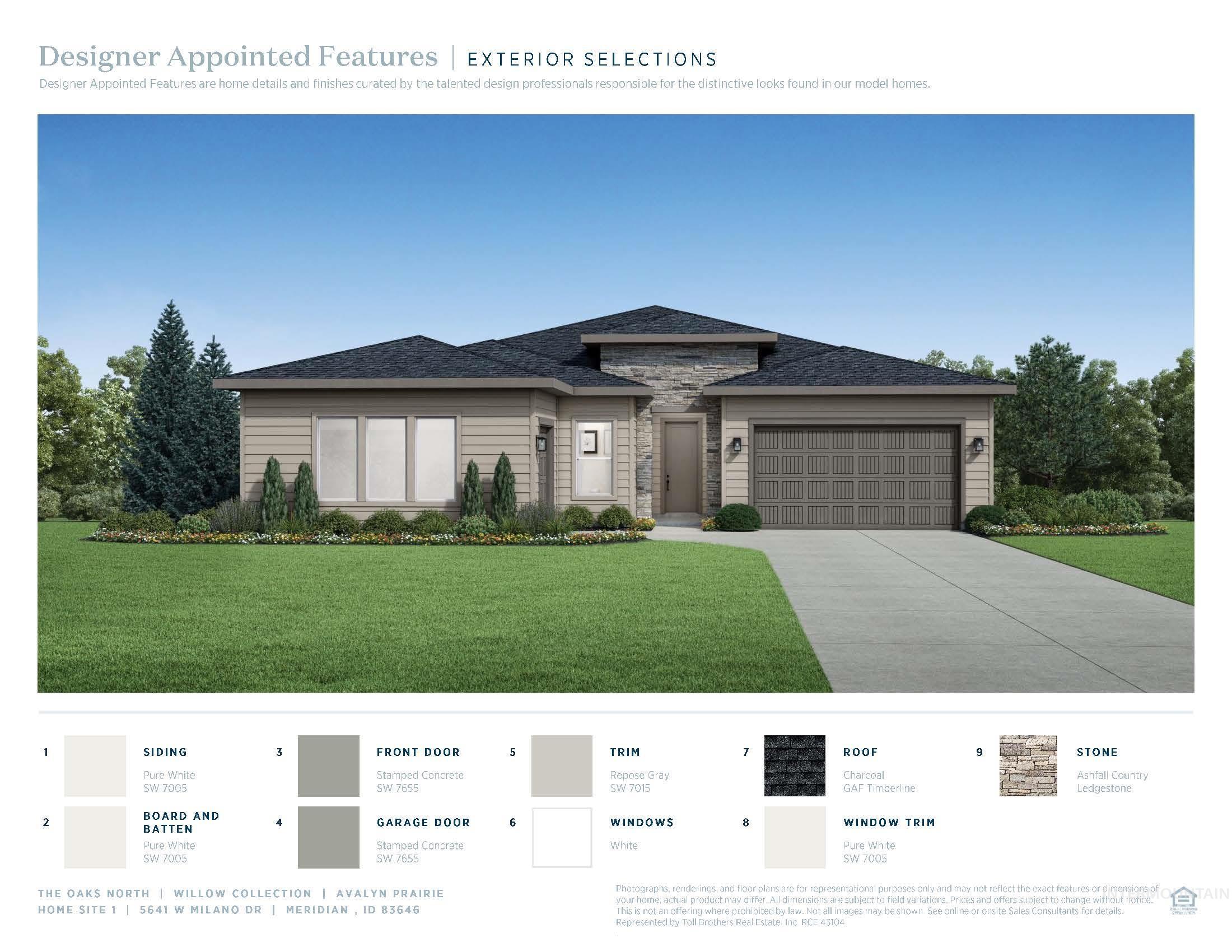 5641 W Milano Dr, Meridian, Idaho 83646, 4 Bedrooms, 3 Bathrooms, Residential For Sale, Price $679,000, 98982782