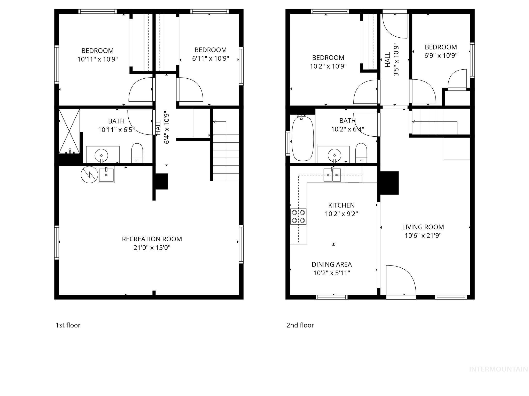 480 Railroad Ave W, Hansen, Idaho 83334, 4 Bedrooms, 2 Bathrooms, Residential For Sale, Price $300,000, 98982908