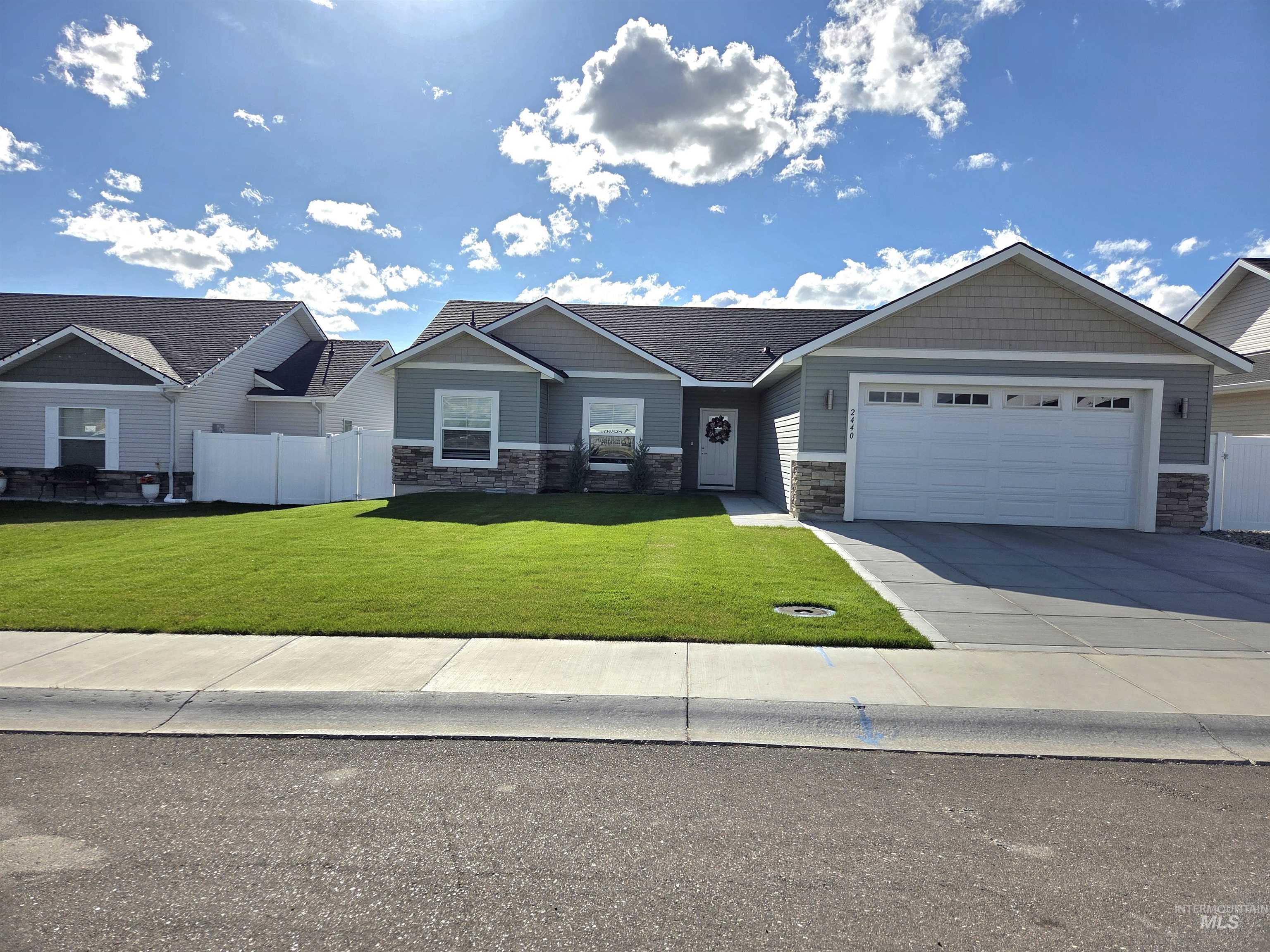 2440 Lotus Ave, Burley, Idaho 83318, 4 Bedrooms, 2 Bathrooms, Residential For Sale, Price $390,000, 98982981
