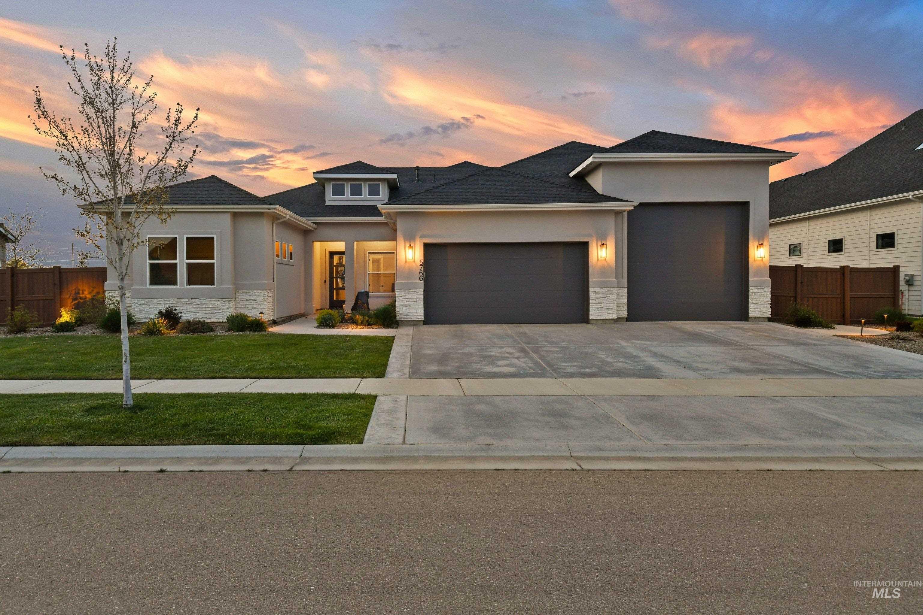 5766 W. Trigo Dr., Eagle, Idaho 83616, 3 Bedrooms, 3.5 Bathrooms, Residential For Sale, Price $1,184,000,MLS 98983006