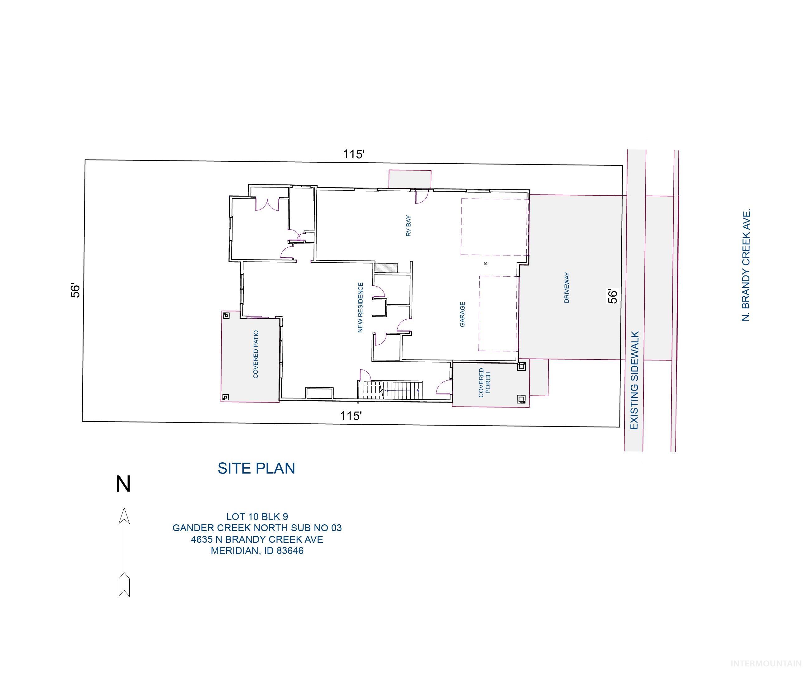 4635 N Brandy Creek Ave, Meridian, Idaho 83646, 4 Bedrooms, 3.5 Bathrooms, Residential For Sale, Price $779,900,MLS 98983049