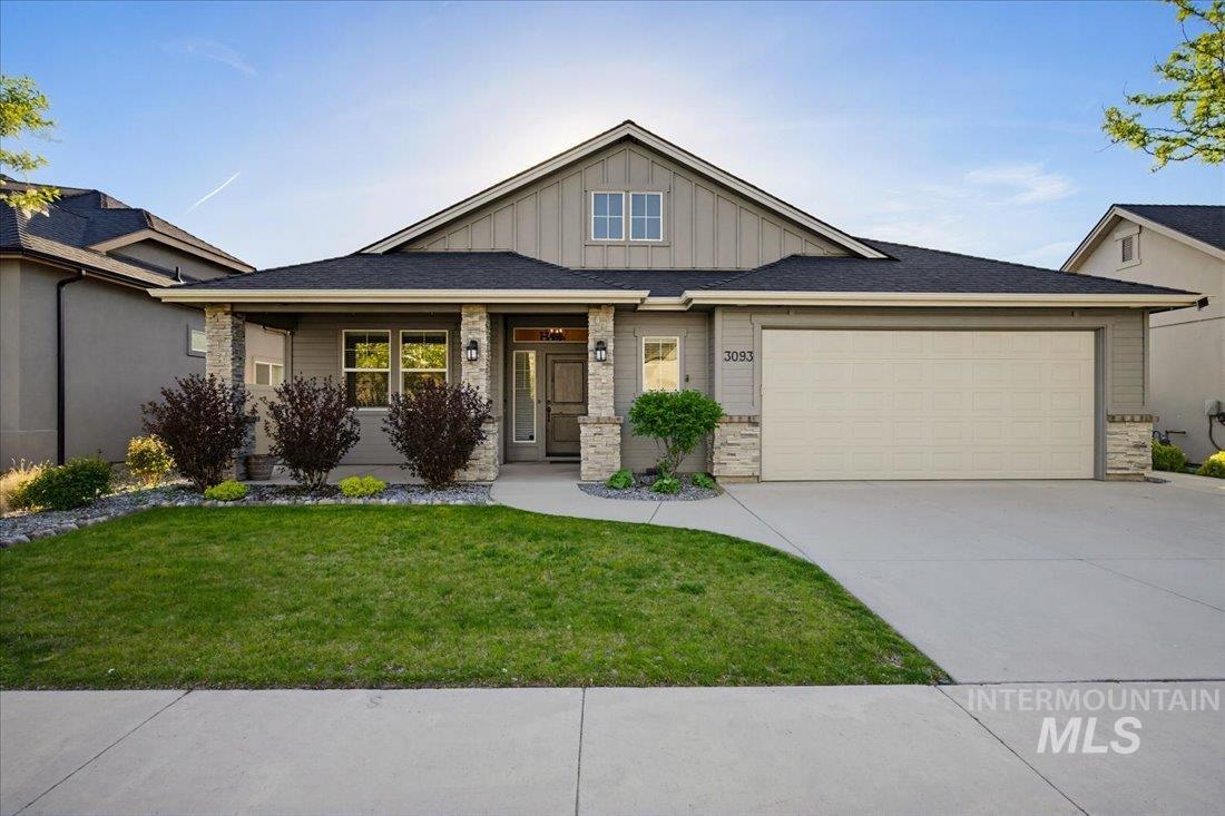 3093 NW 13Th St, Meridian, Idaho 83646-3168, 3 Bedrooms, 2 Bathrooms, Residential For Sale, Price $558,888, 98983083