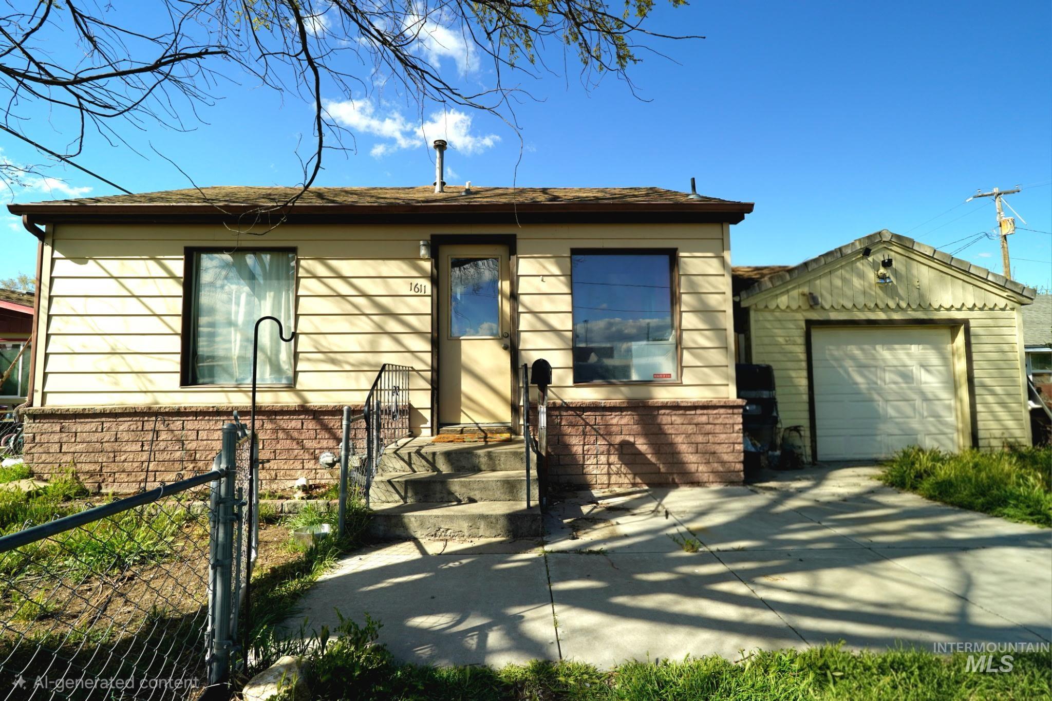 1611 2Nd Ave E, Twin Falls, Idaho 83301, 3 Bedrooms, 1 Bathroom, Residential For Sale, Price $225,000, 98983084