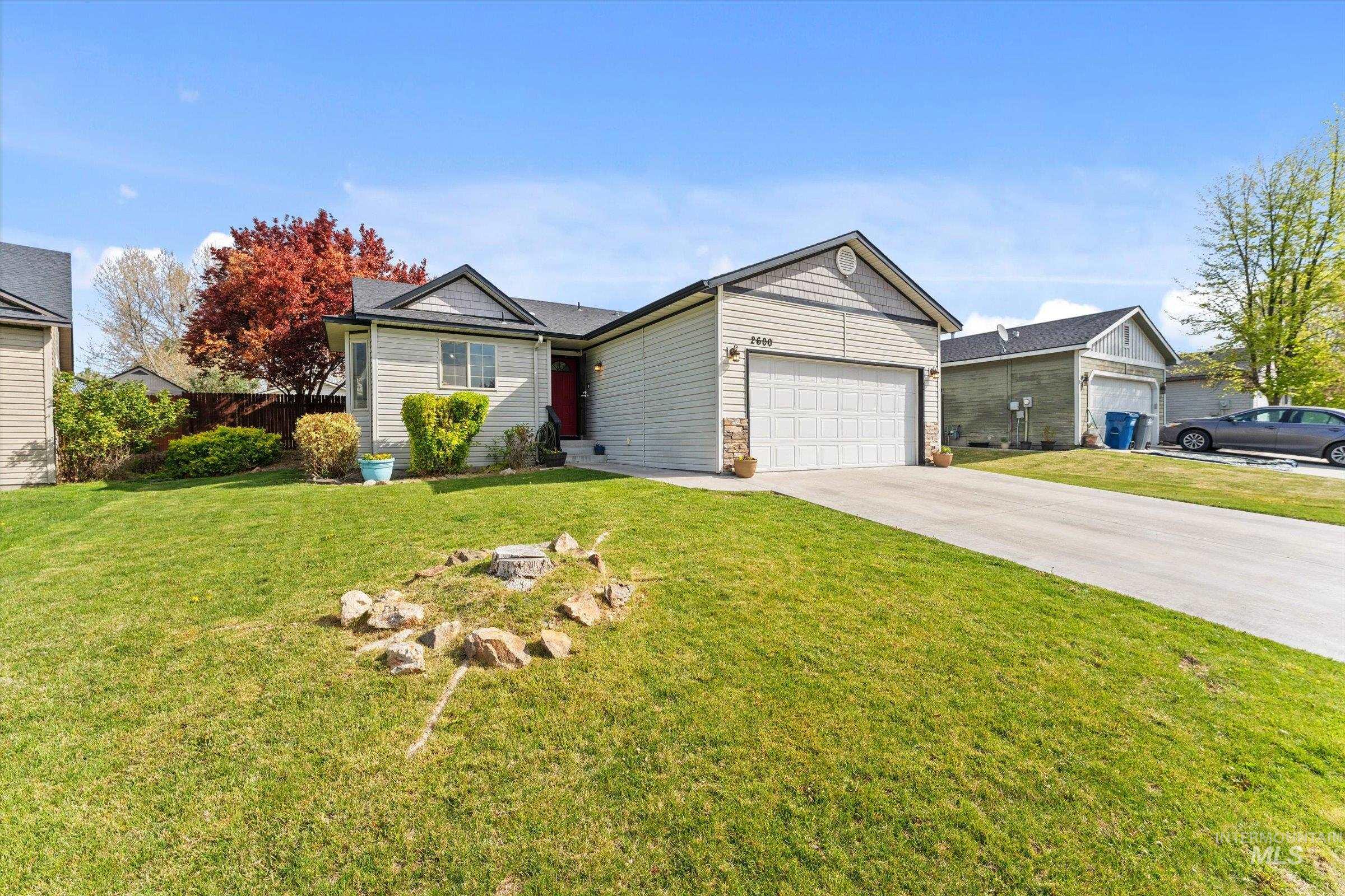 2600 E Carmel Ct, Nampa, Idaho 83687, 3 Bedrooms, 2 Bathrooms, Residential For Sale, Price $354,900,MLS 98983086