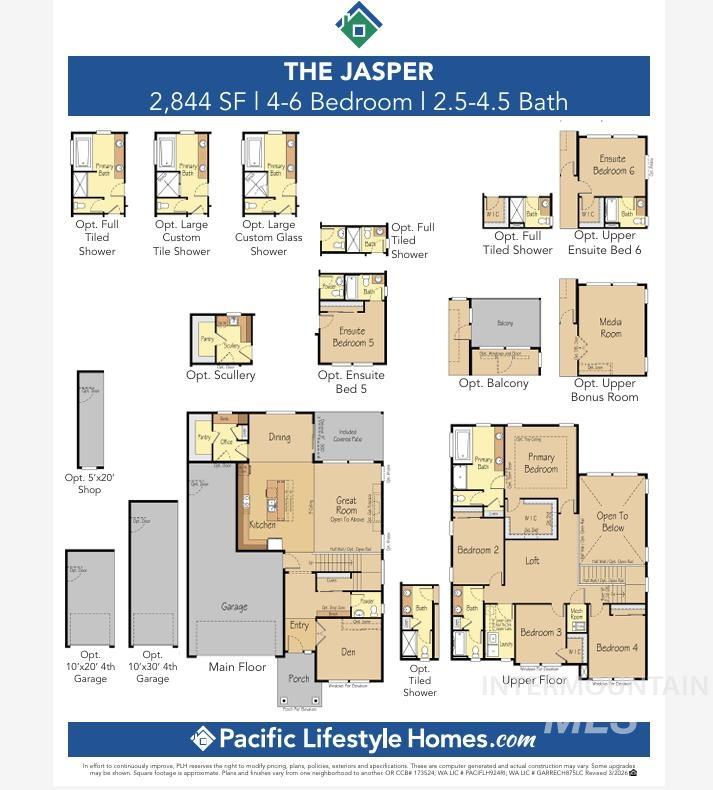 6122 N Arctic Fox Way, Meridian, Idaho 83642, 5 Bedrooms, 3.5 Bathrooms, Residential For Sale, Price $814,800,MLS 98983096