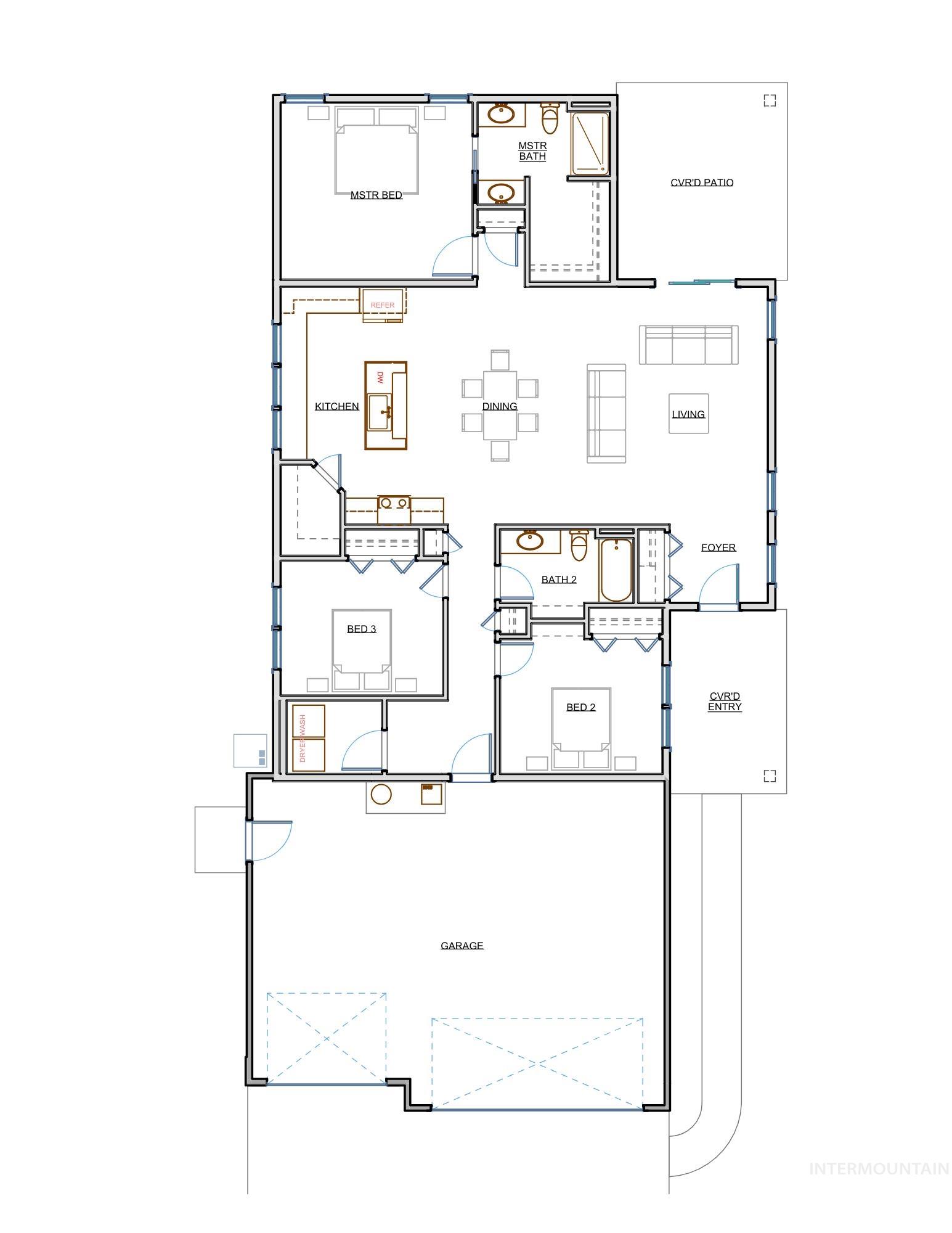 957 S Almond St., Nampa, Idaho 83686, 3 Bedrooms, 2 Bathrooms, Residential For Sale, Price $484,900, 98983136