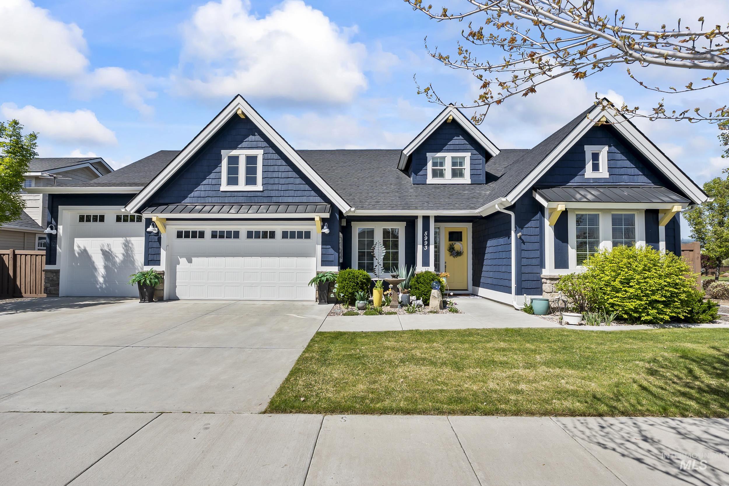 5993 N Botticelli Ave, Meridian, Idaho 83646, 3 Bedrooms, 3 Bathrooms, Residential For Sale, Price $788,000, 98983175