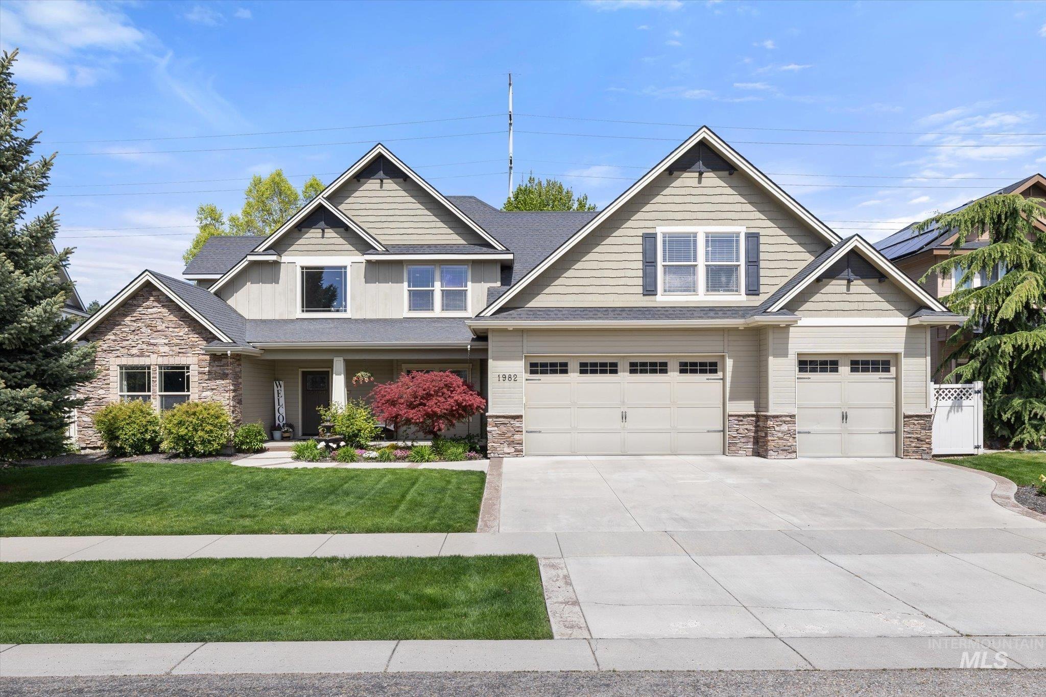 1982 W Milazzo St, Meridian, Idaho 83646, 5 Bedrooms, 3 Bathrooms, Residential For Sale, Price $749,900, 98983217