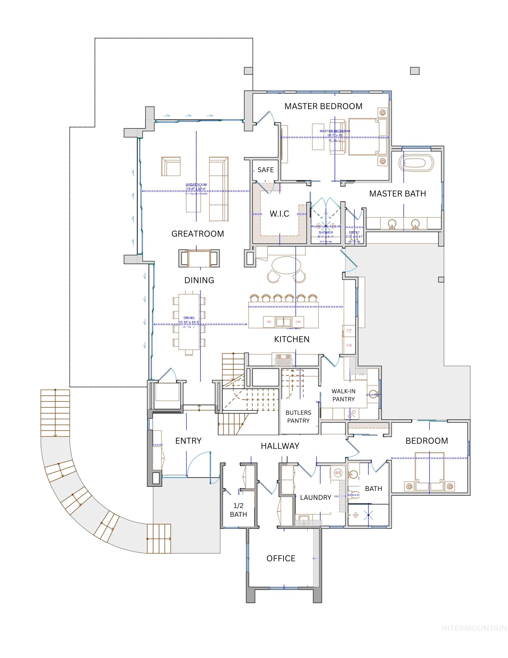 3505 N Crane View Lane, Boise, Idaho 83702, 5 Bedrooms, 6 Bathrooms, Residential For Sale, Price $3,199,000, 98983238