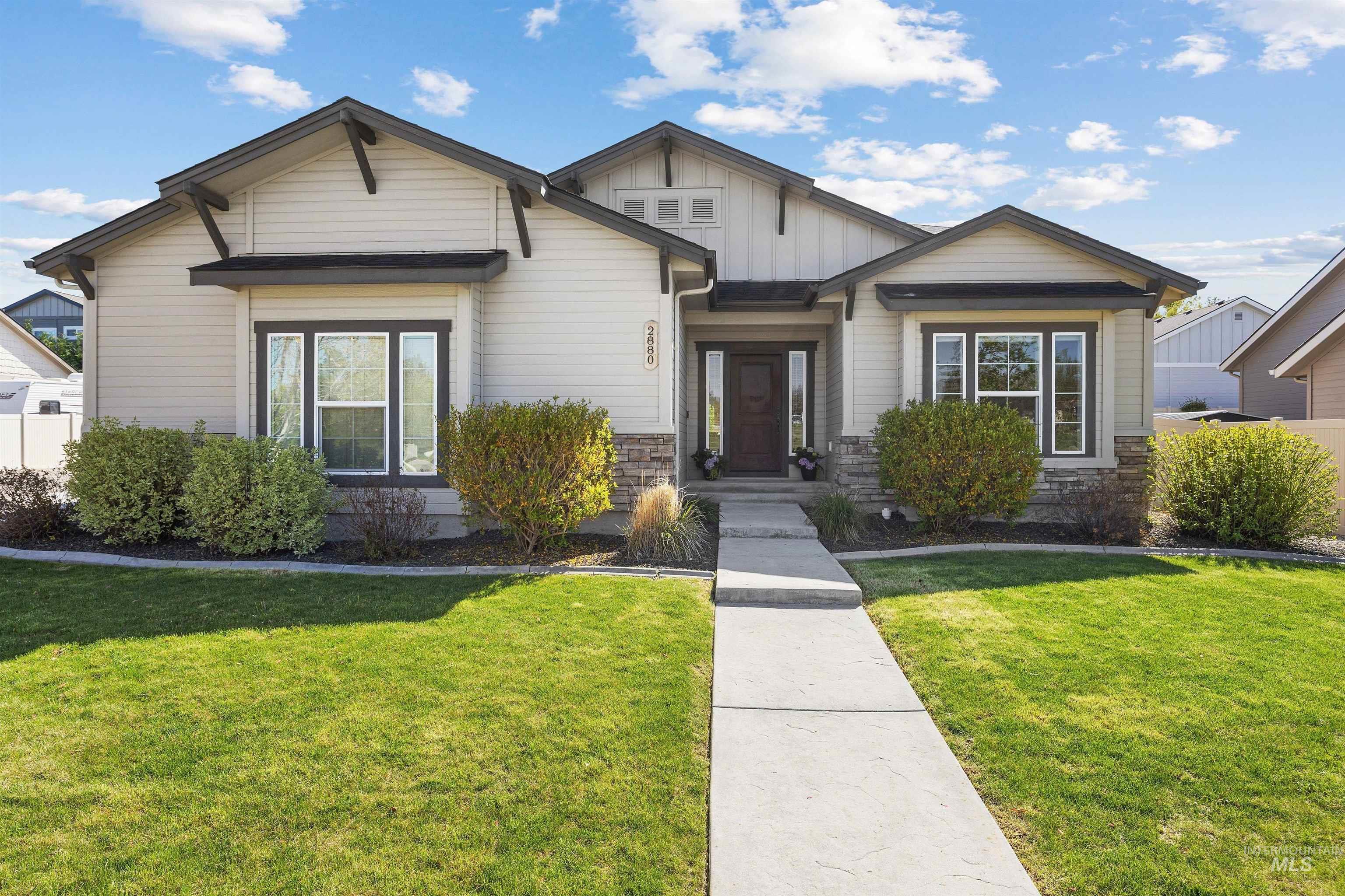 2880 S Canonero Way, Boise, Idaho 83709, 4 Bedrooms, 2 Bathrooms, Residential For Sale, Price $624,000, 98983239