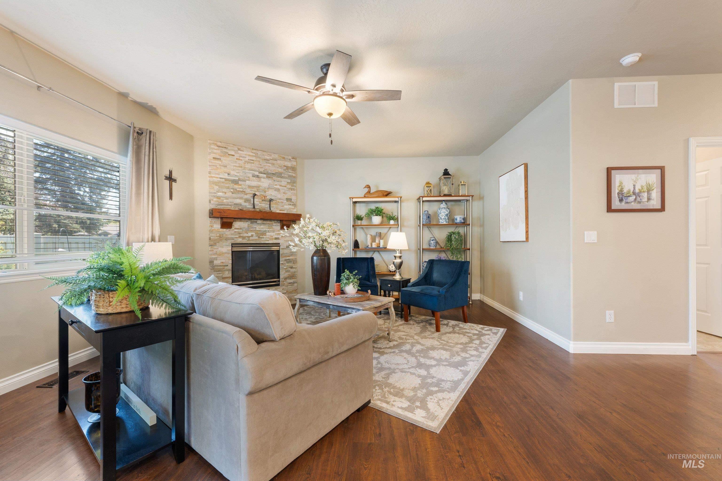 1574 N Wintertree Avenue, Meridian, Idaho 83642, 3 Bedrooms, 2 Bathrooms, Residential For Sale, Price $415,000,MLS 98983259