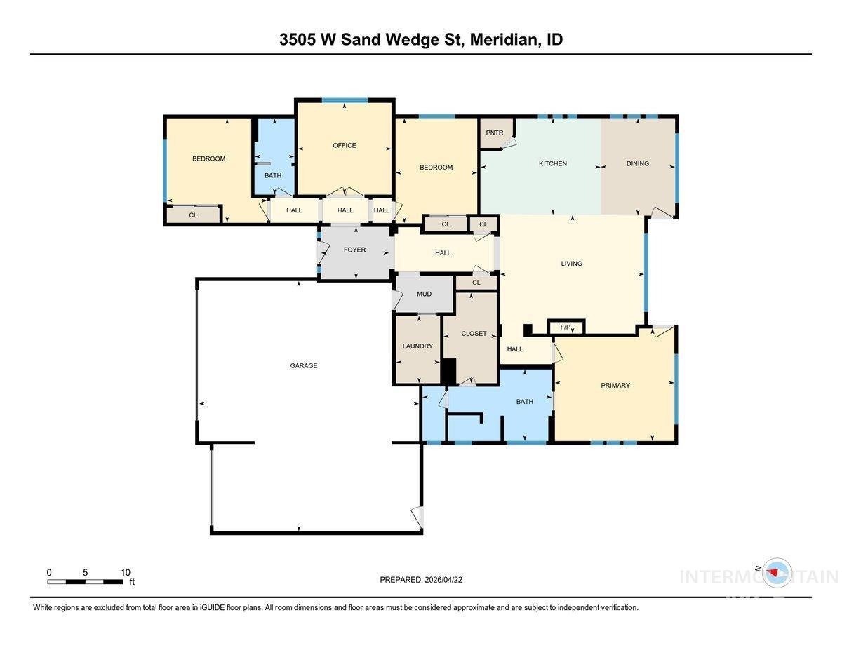 3505 W Sand Wedge St., Meridian, Idaho 83646, 3 Bedrooms, 2 Bathrooms, Residential For Sale, Price $775,000,MLS 98983281