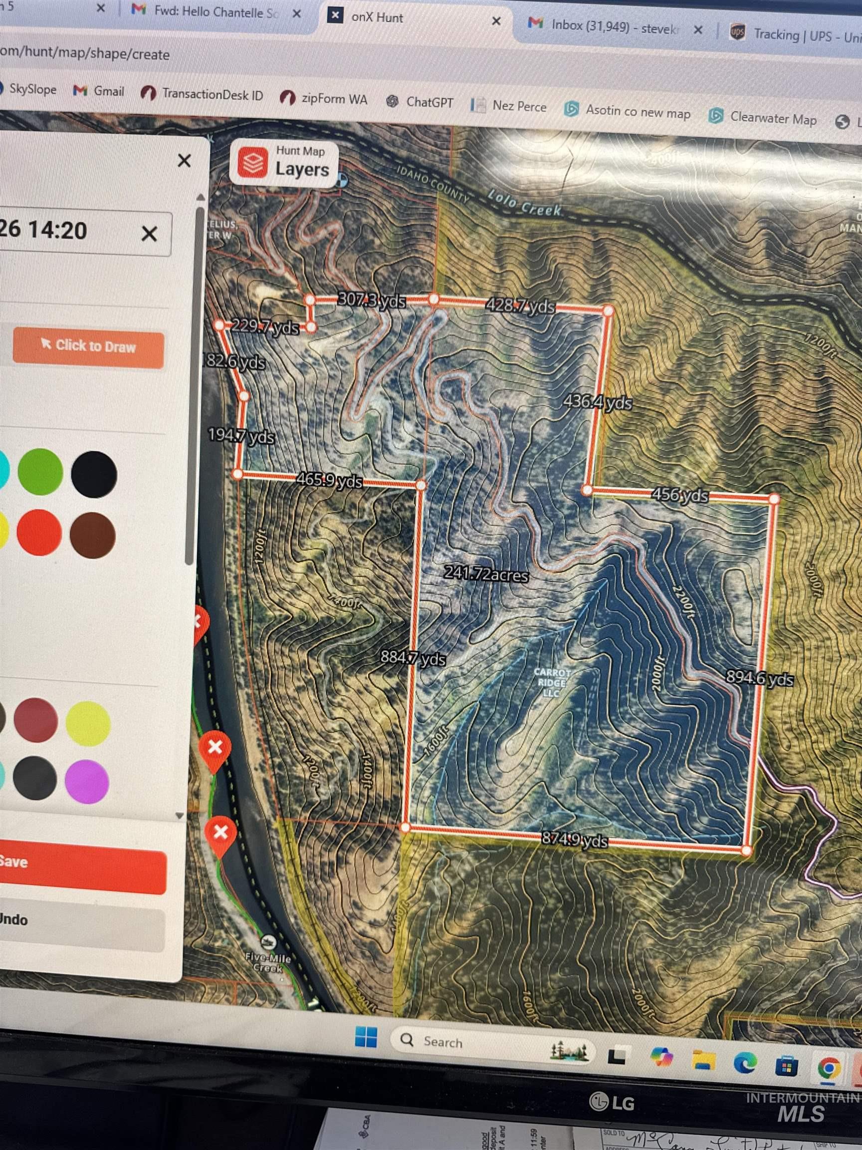 1404 Carrot Ridge Road, Greer, Idaho 83536-0000, Land For Sale, Price $245,000, 98983298