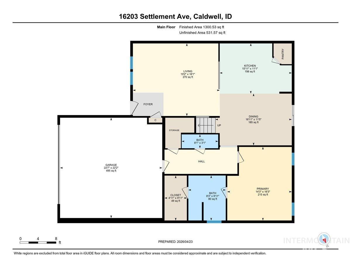 16203 Settlement Ave, Caldwell, Idaho 83607, 5 Bedrooms, 2.5 Bathrooms, Residential For Sale, Price $420,000,MLS 98983299