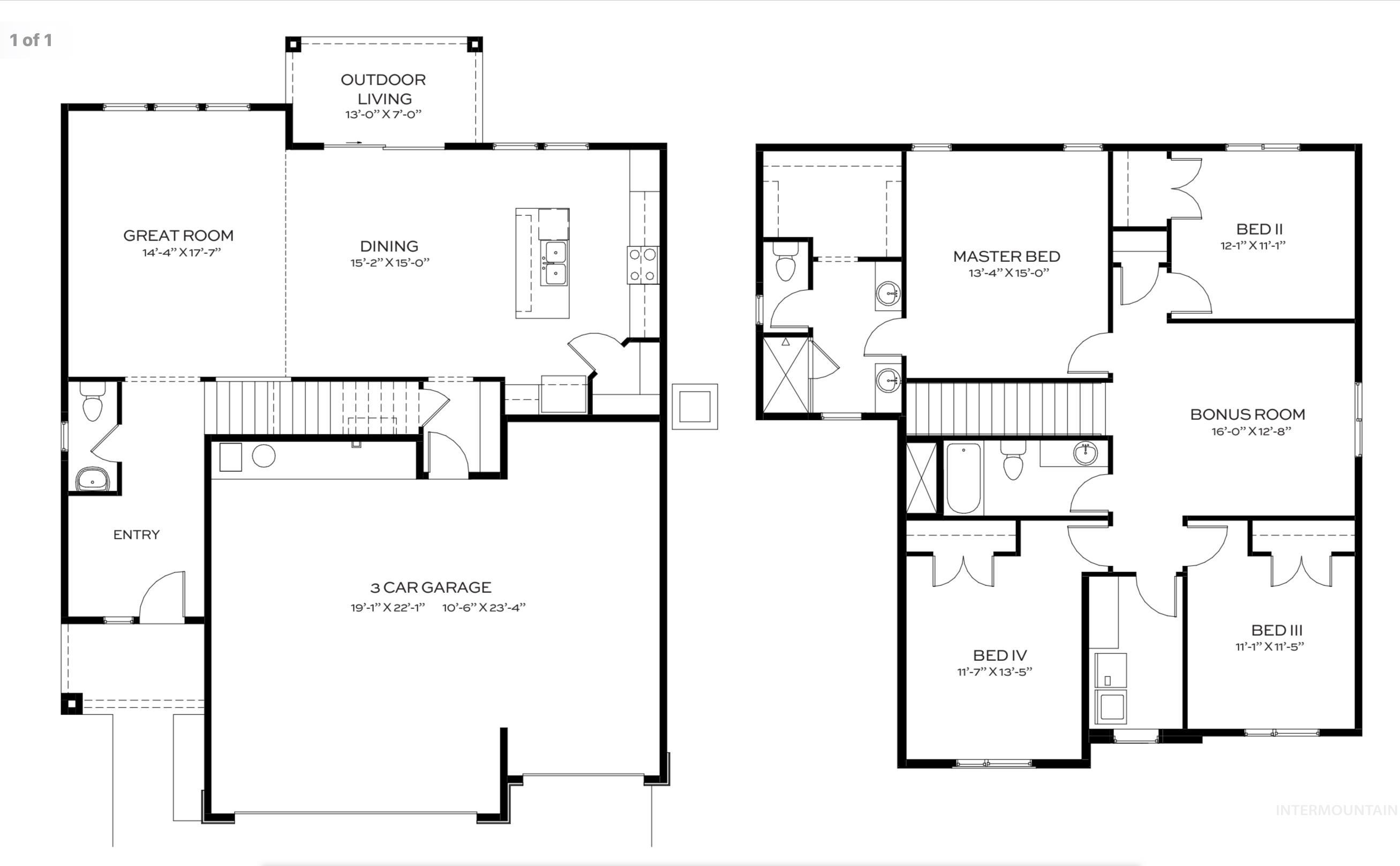 4223 Tropic Way, Caldwell, Idaho 83607, 4 Bedrooms, 2.5 Bathrooms, Residential For Sale, Price $534,880,MLS 98983320