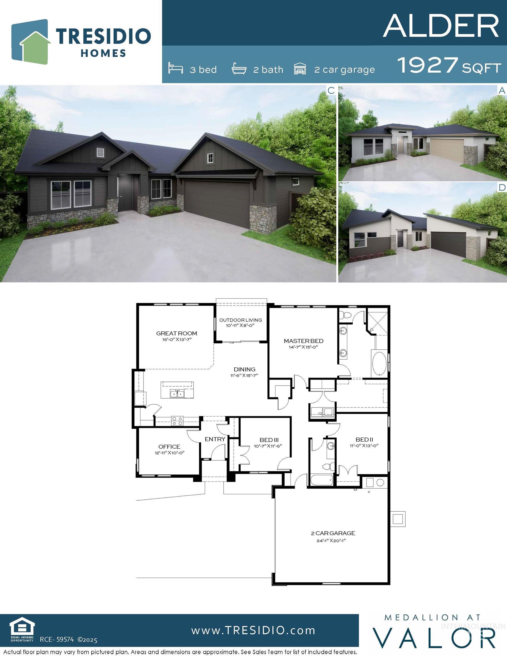 11209 S Corballis Ln., Kuna, Idaho 83634, 3 Bedrooms, 2 Bathrooms, Residential For Sale, Price $599,880,MLS 98983339