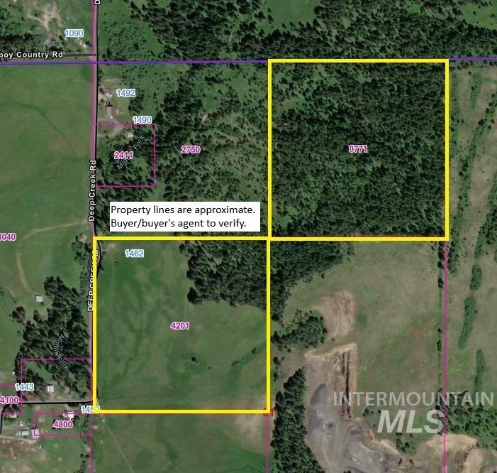 1462 Deep Creek Rd, Potlatch, Idaho 83855, Land For Sale, Price $549,000, 98983365