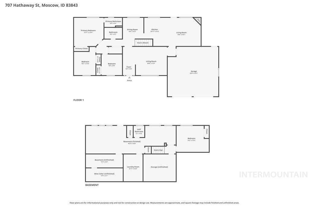 707 Hathaway St, Moscow, Idaho 83843, 4 Bedrooms, 3.5 Bathrooms, Residential For Sale, Price $525,000, 98983366