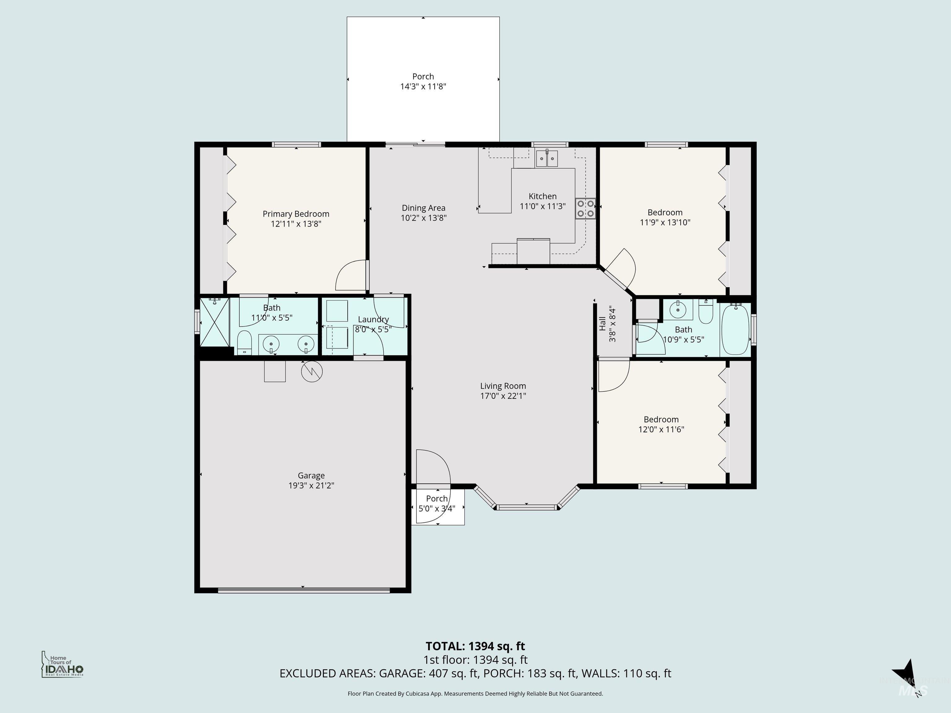 819 N Bristol Street, Nampa, Idaho 83651, 3 Bedrooms, 2 Bathrooms, Residential For Sale, Price $314,000,MLS 98983369