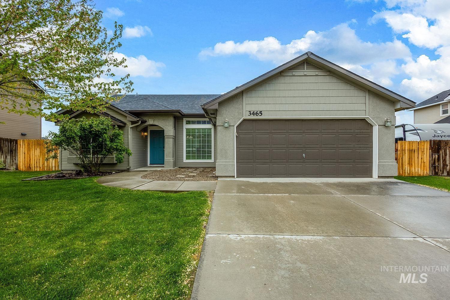 3465 S Payette River, Nampa, Idaho 83686, 3 Bedrooms, 2 Bathrooms, Residential For Sale, Price $385,500,MLS 98983450